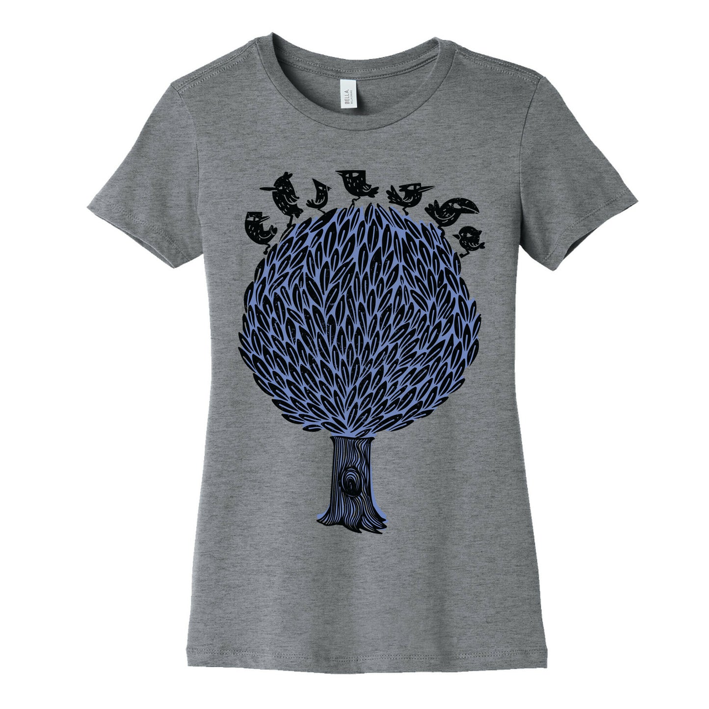 Birds on a Tree Women's Cotton Tee