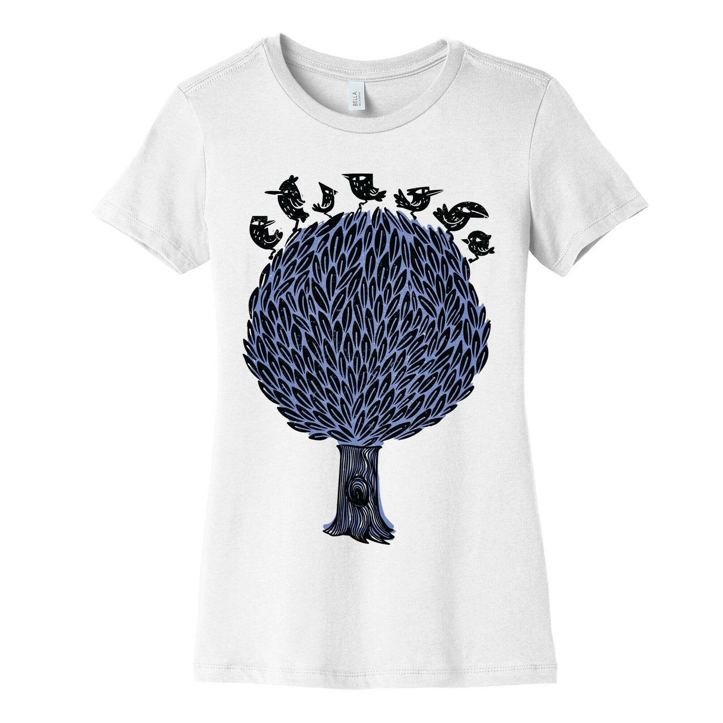 Birds on a Tree Women's Cotton Tee