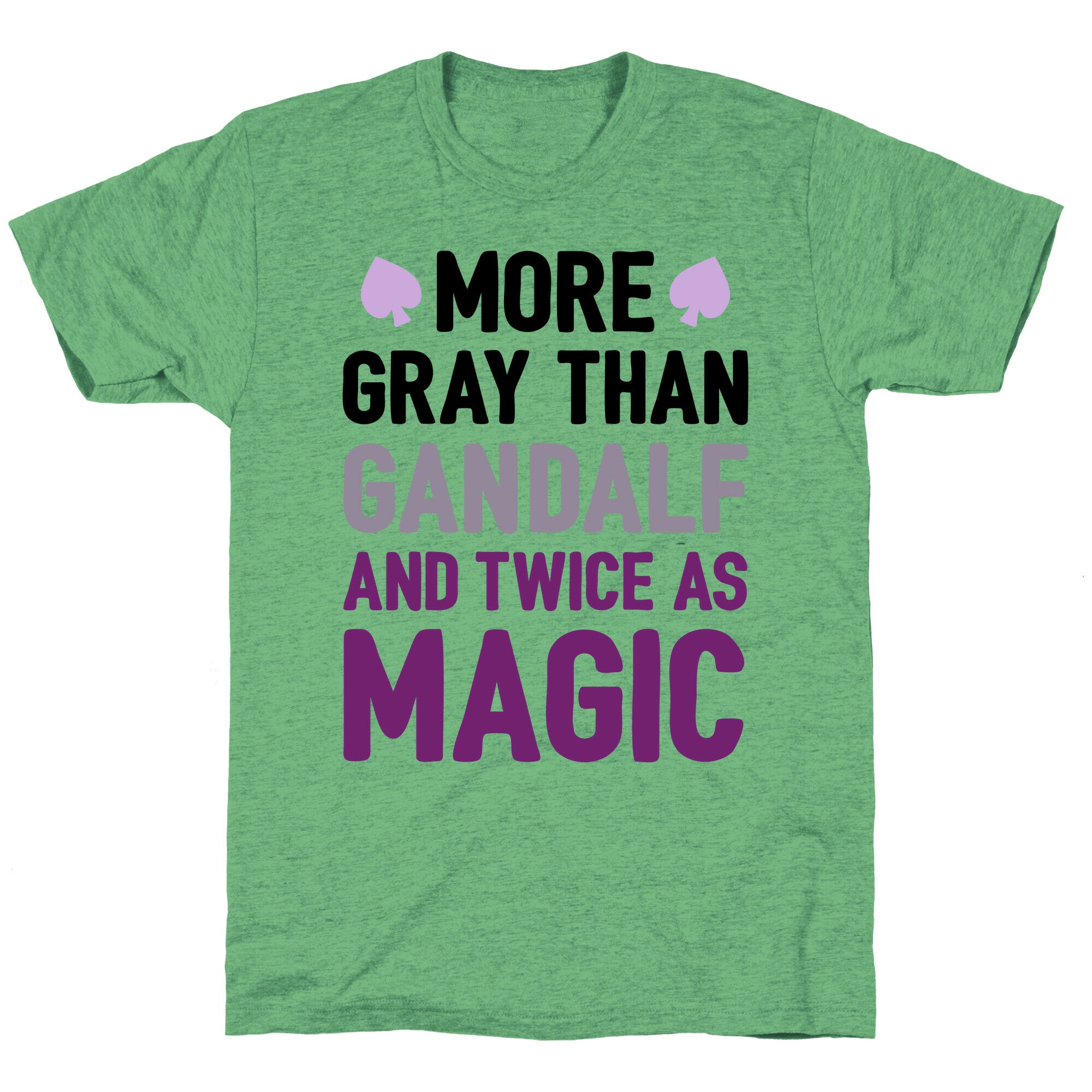 More Gray Than Gandalf Unisex Triblend Tee