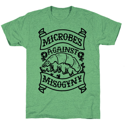 Microbes Against Misogyny Unisex Triblend Tee