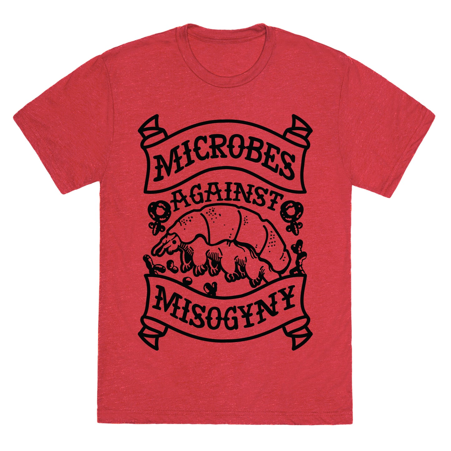 Microbes Against Misogyny Unisex Triblend Tee
