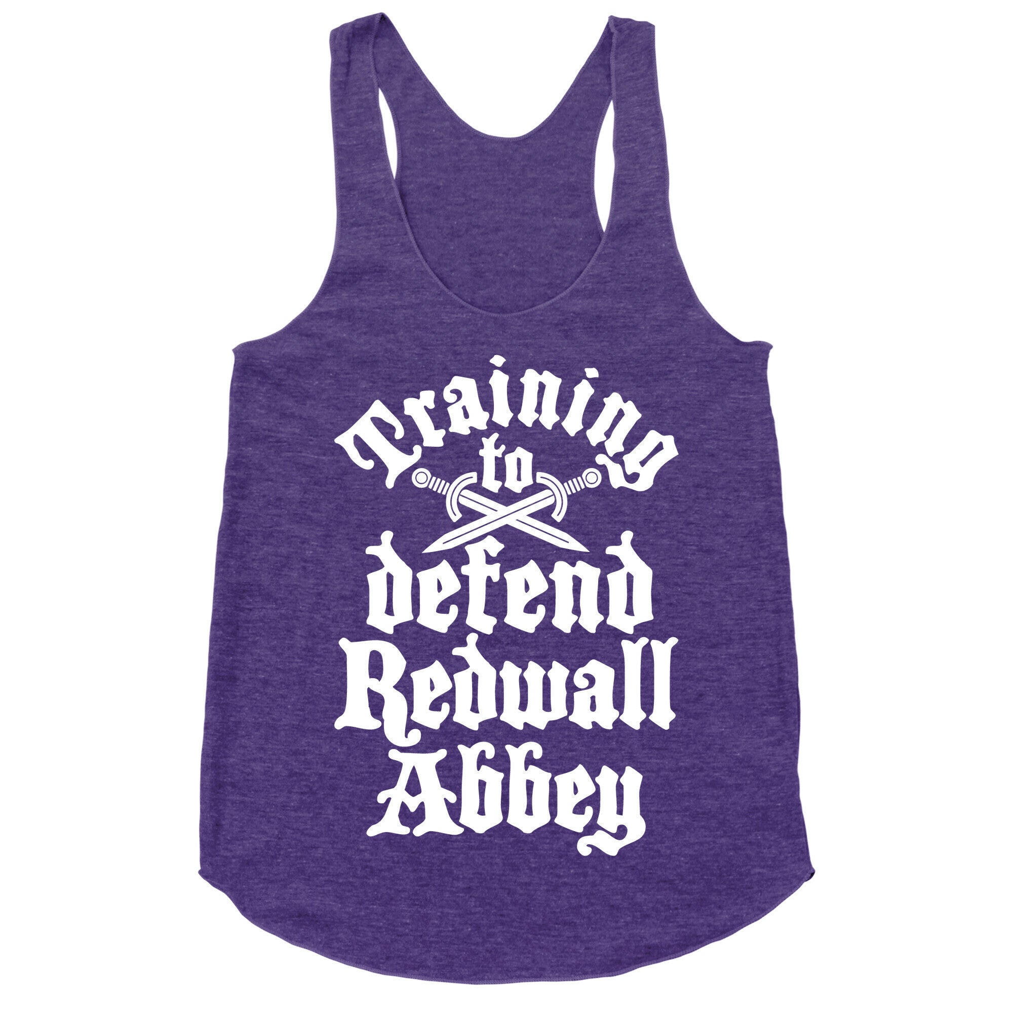 Training To Defend Redwall Abbey Racerback Tank