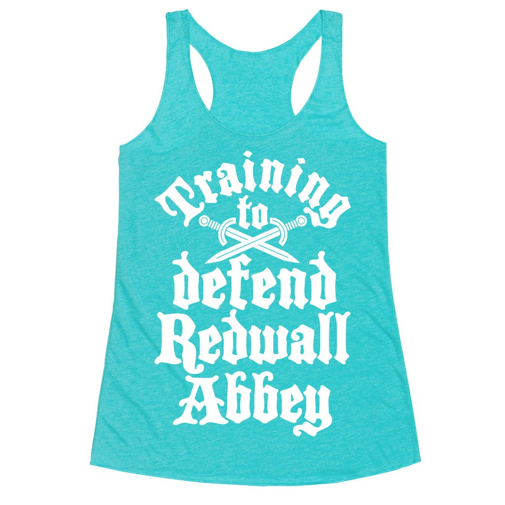 Training To Defend Redwall Abbey Racerback Tank
