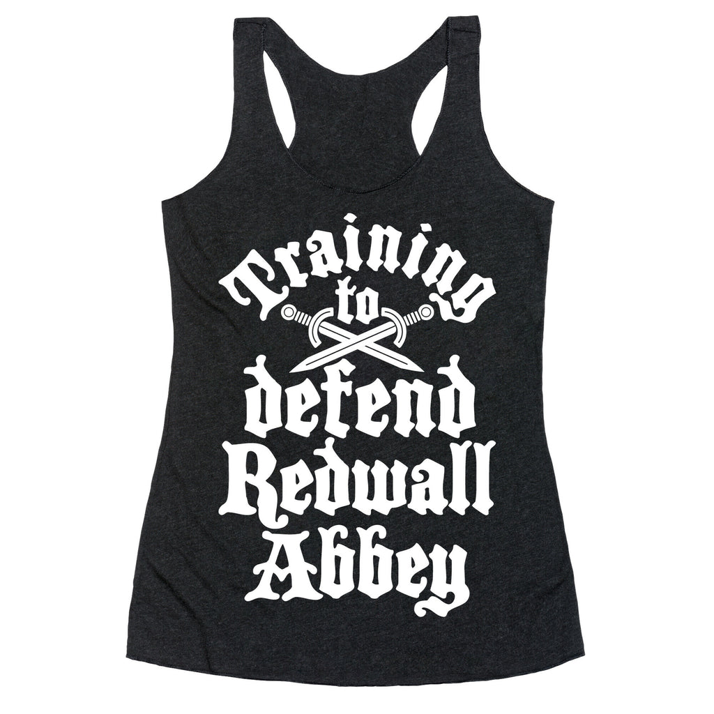 Training To Defend Redwall Abbey Racerback Tank