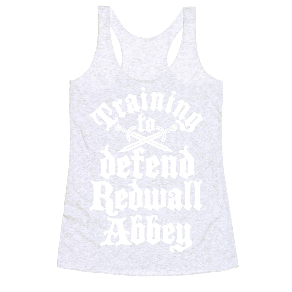 Training To Defend Redwall Abbey Racerback Tank