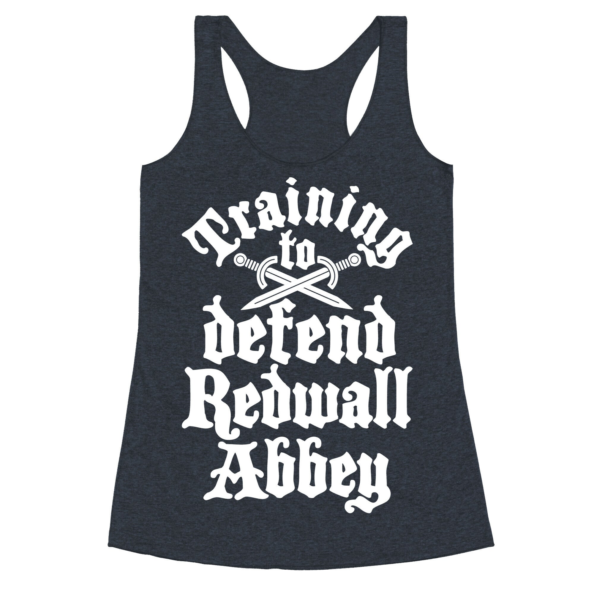 Training To Defend Redwall Abbey Racerback Tank