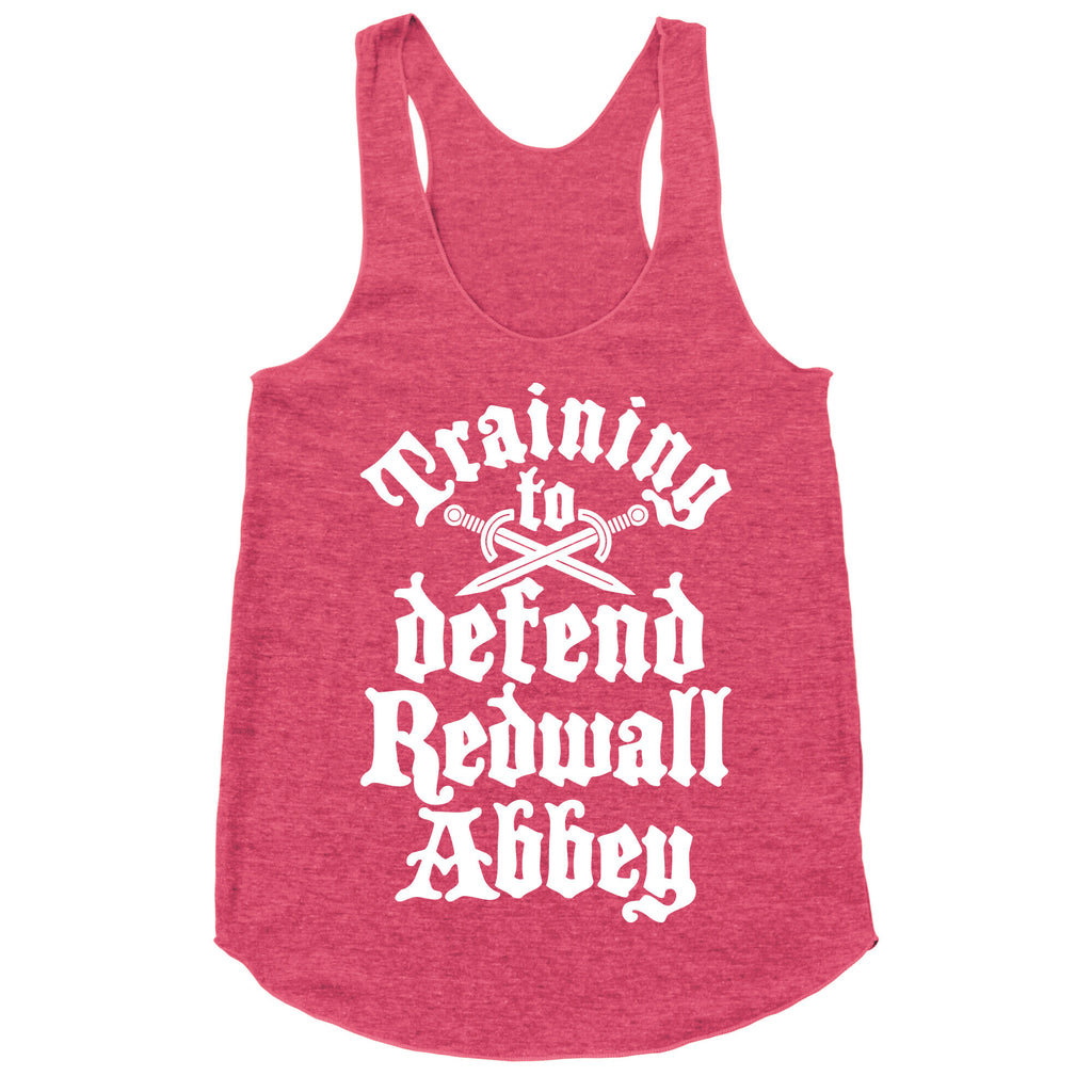 Training To Defend Redwall Abbey Racerback Tank