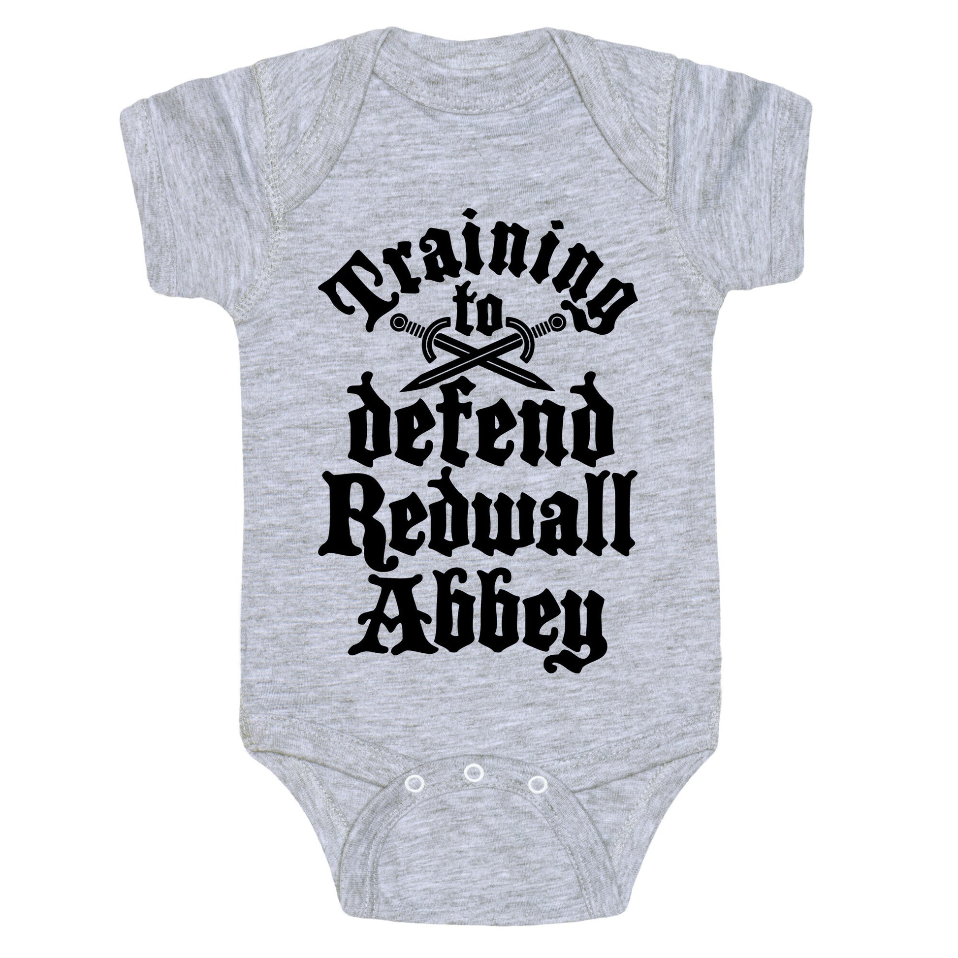 Training To Defend Redwall Abbey Baby One Piece