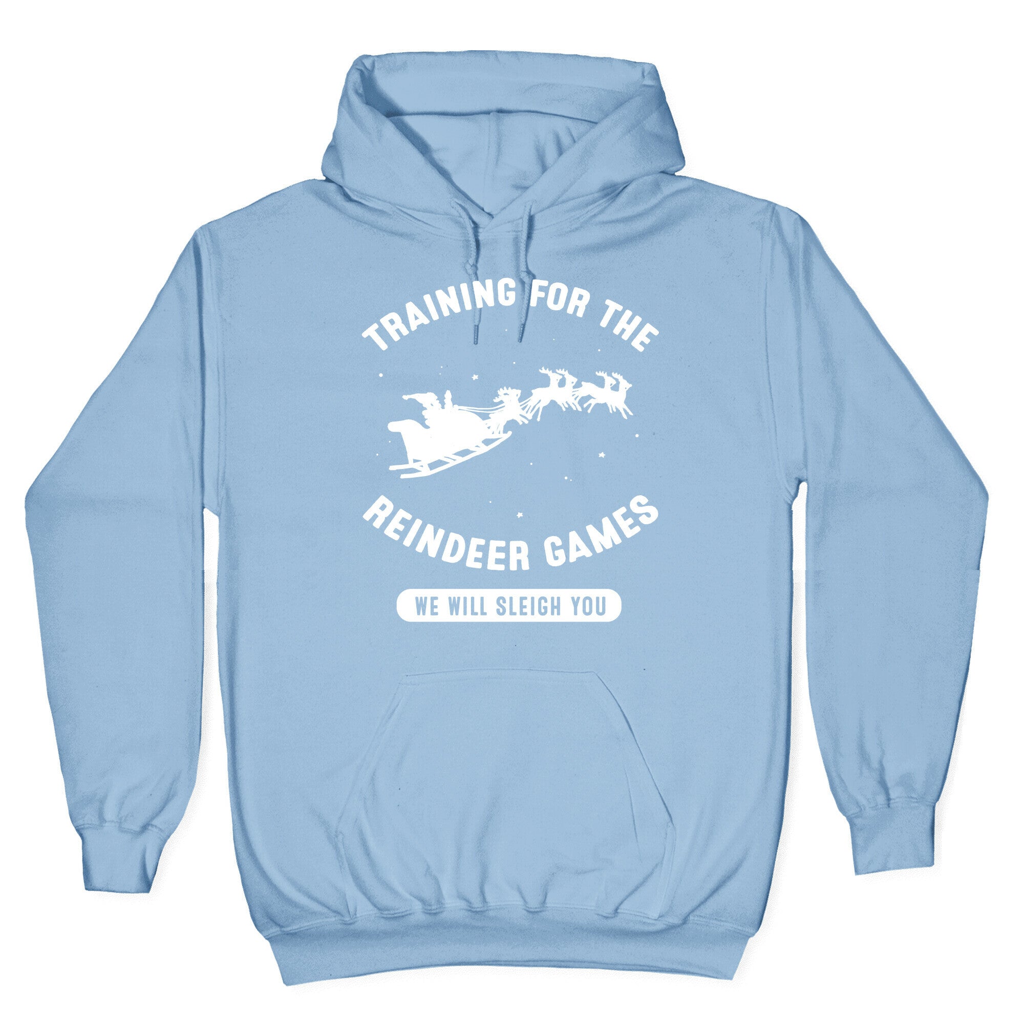Training for the Reindeer Games Hoodie