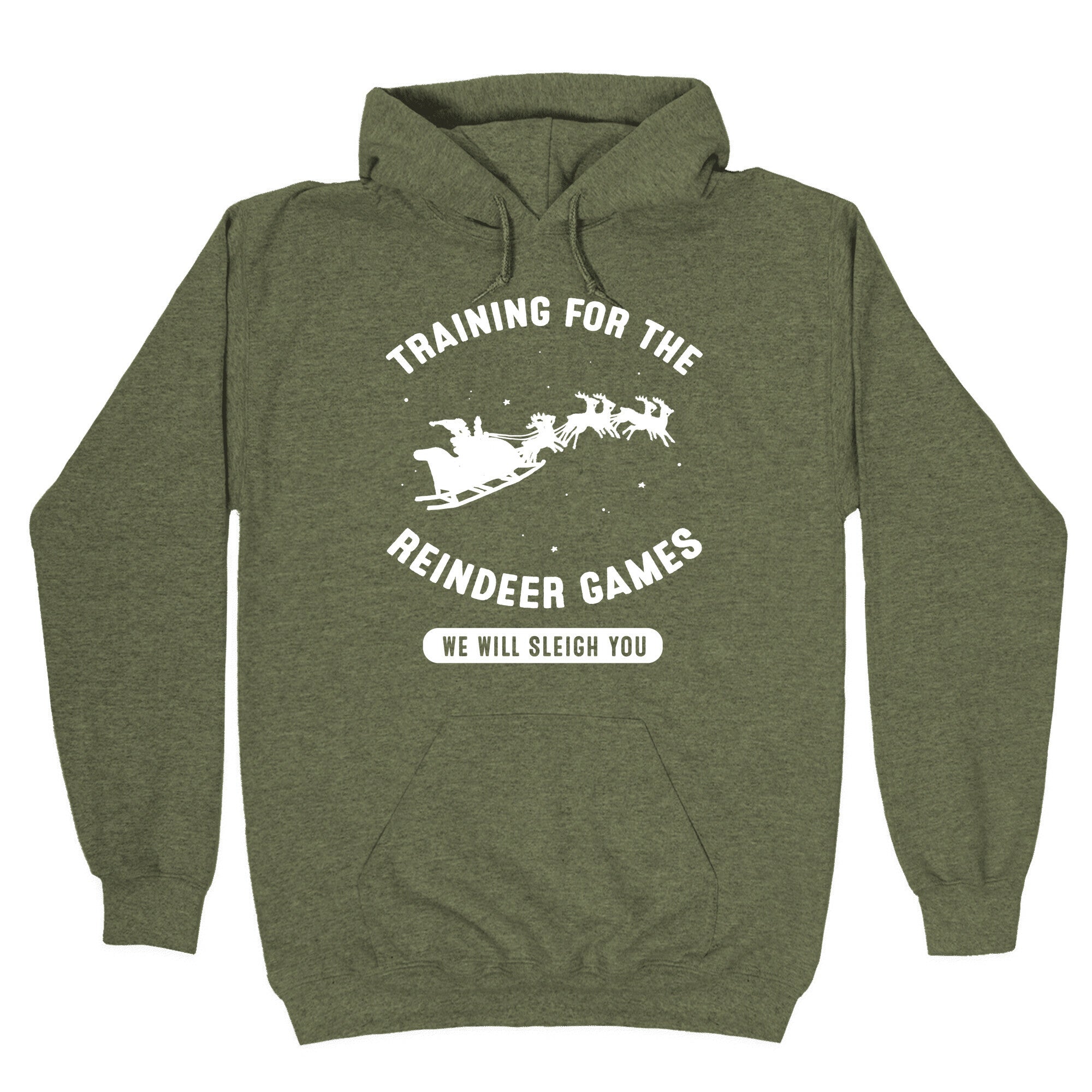 Training for the Reindeer Games Hoodie
