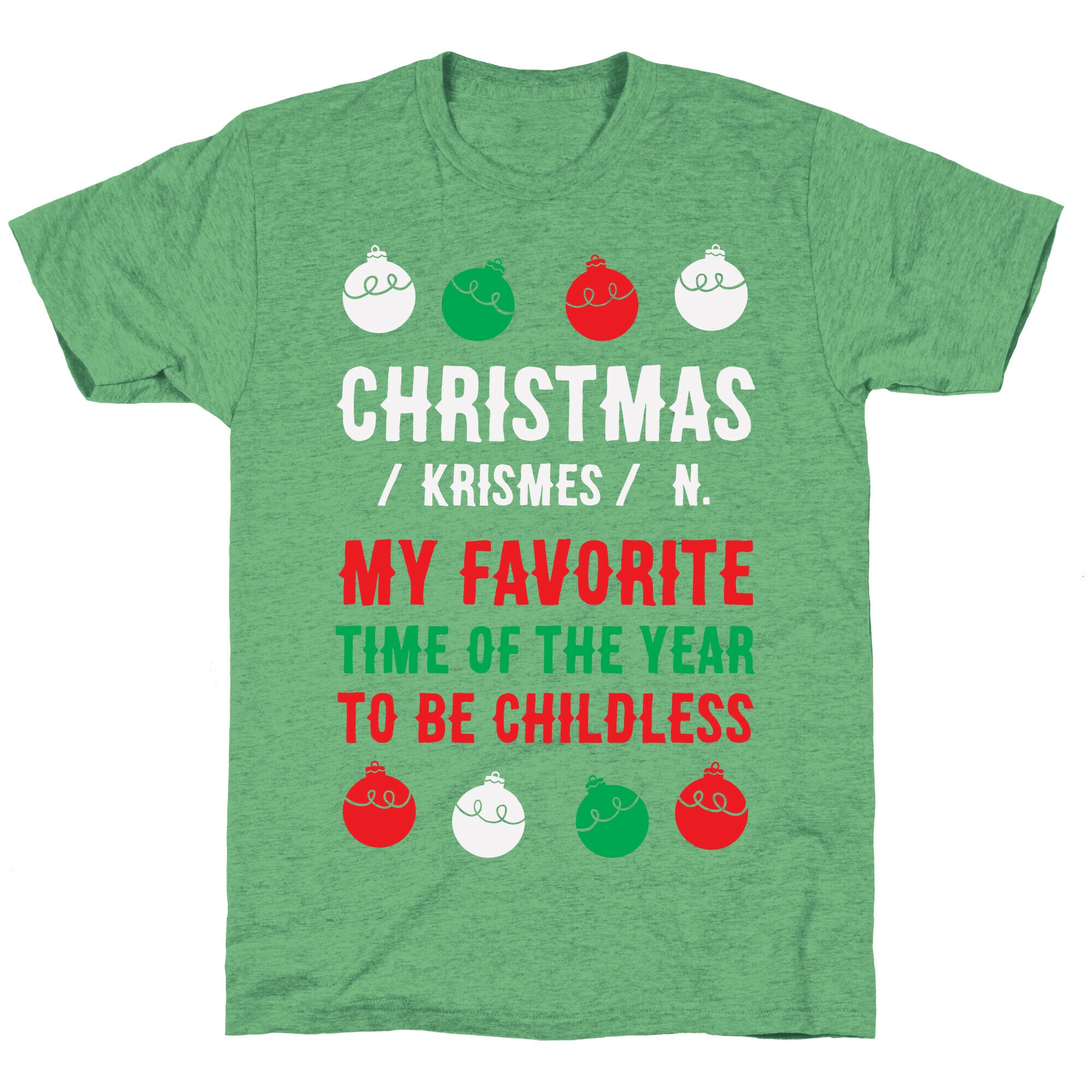 Christmas Definition Unisex Triblend Tee