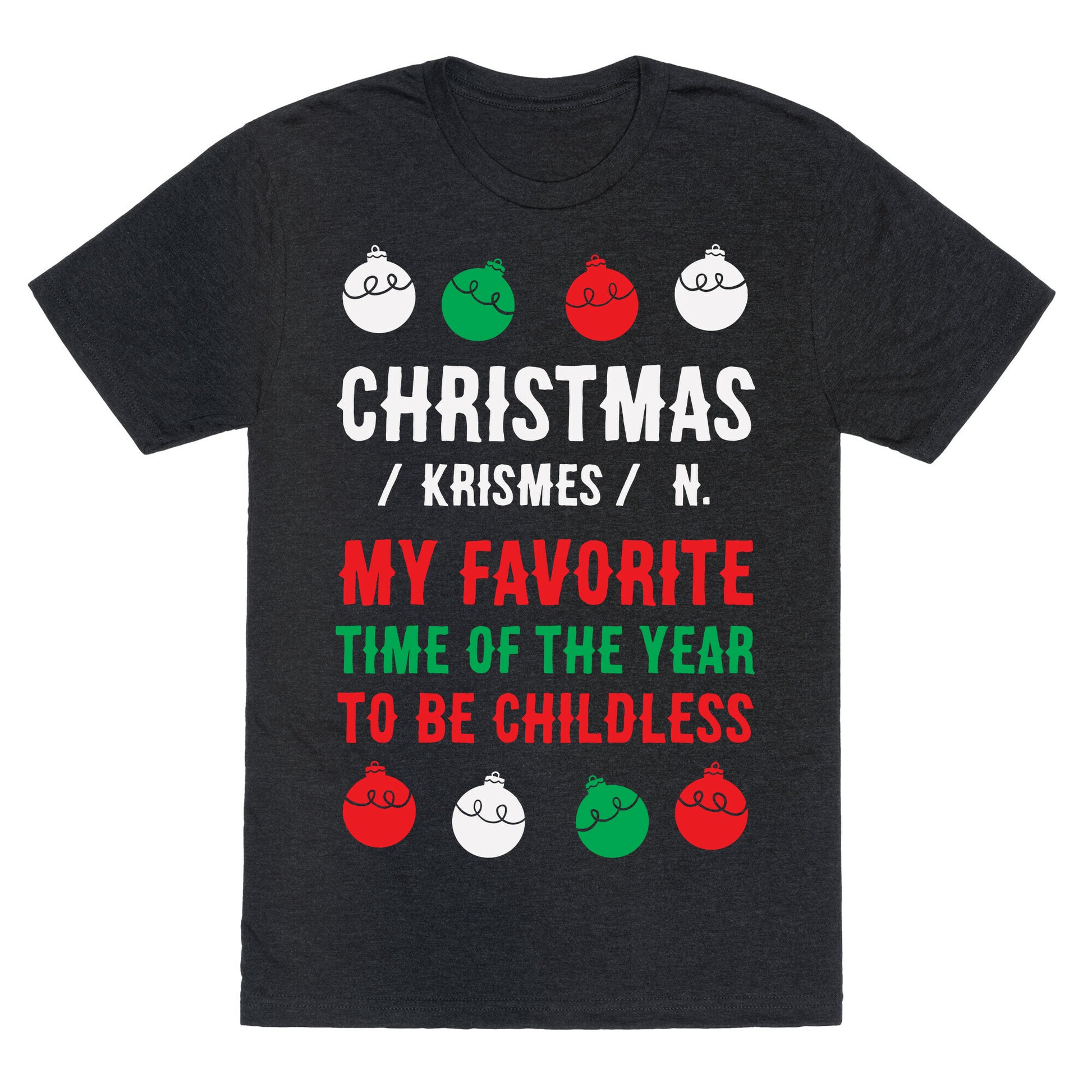 Christmas Definition Unisex Triblend Tee
