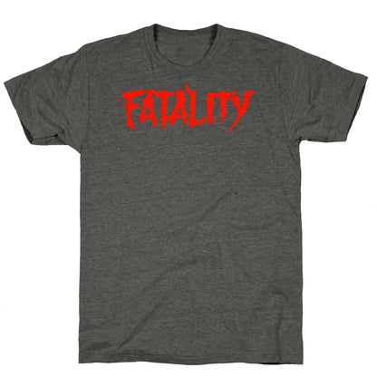 FATALITY (MORTAL COMBAT) Unisex Triblend Tee