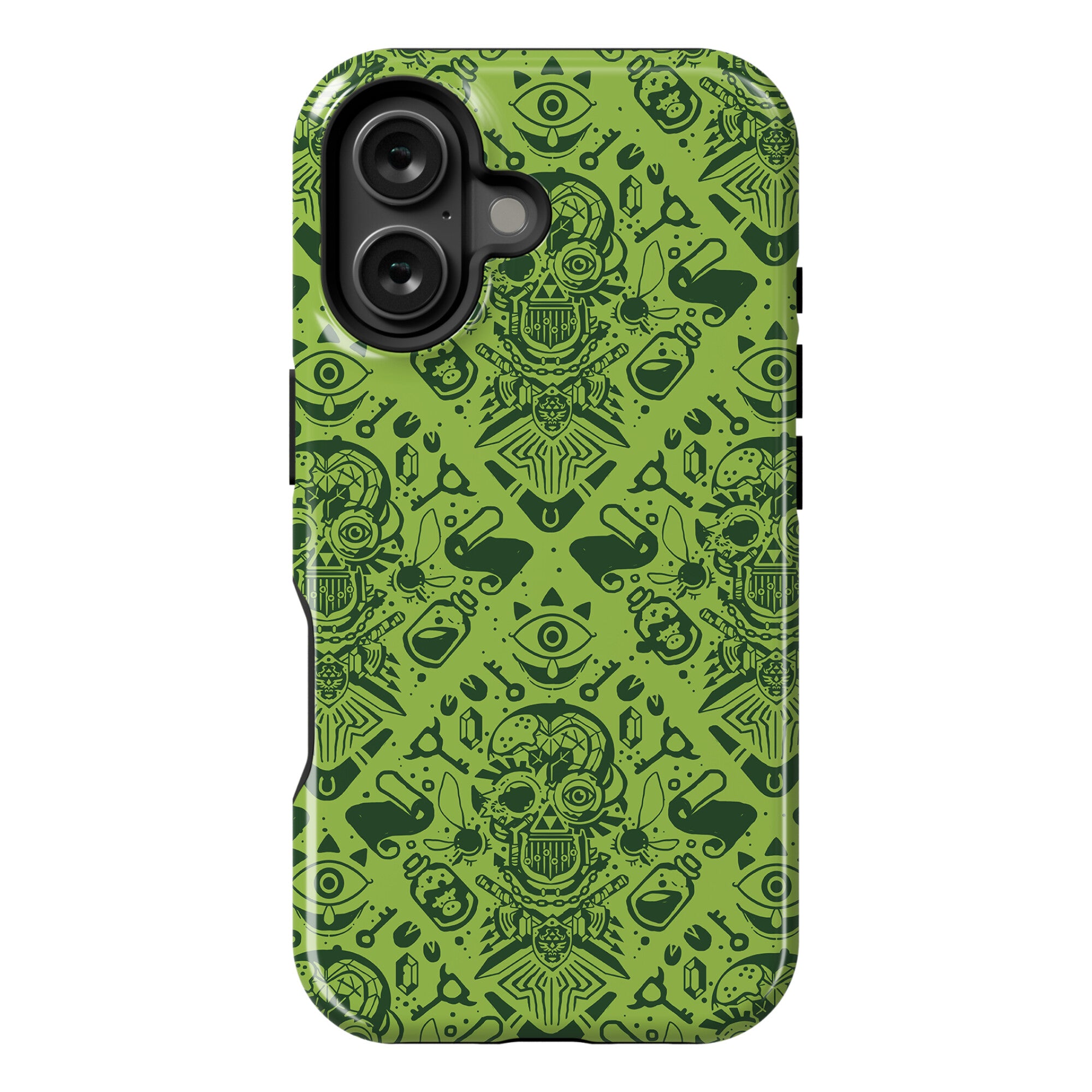 Legend Of Zelda Equip Pattern Phone Case