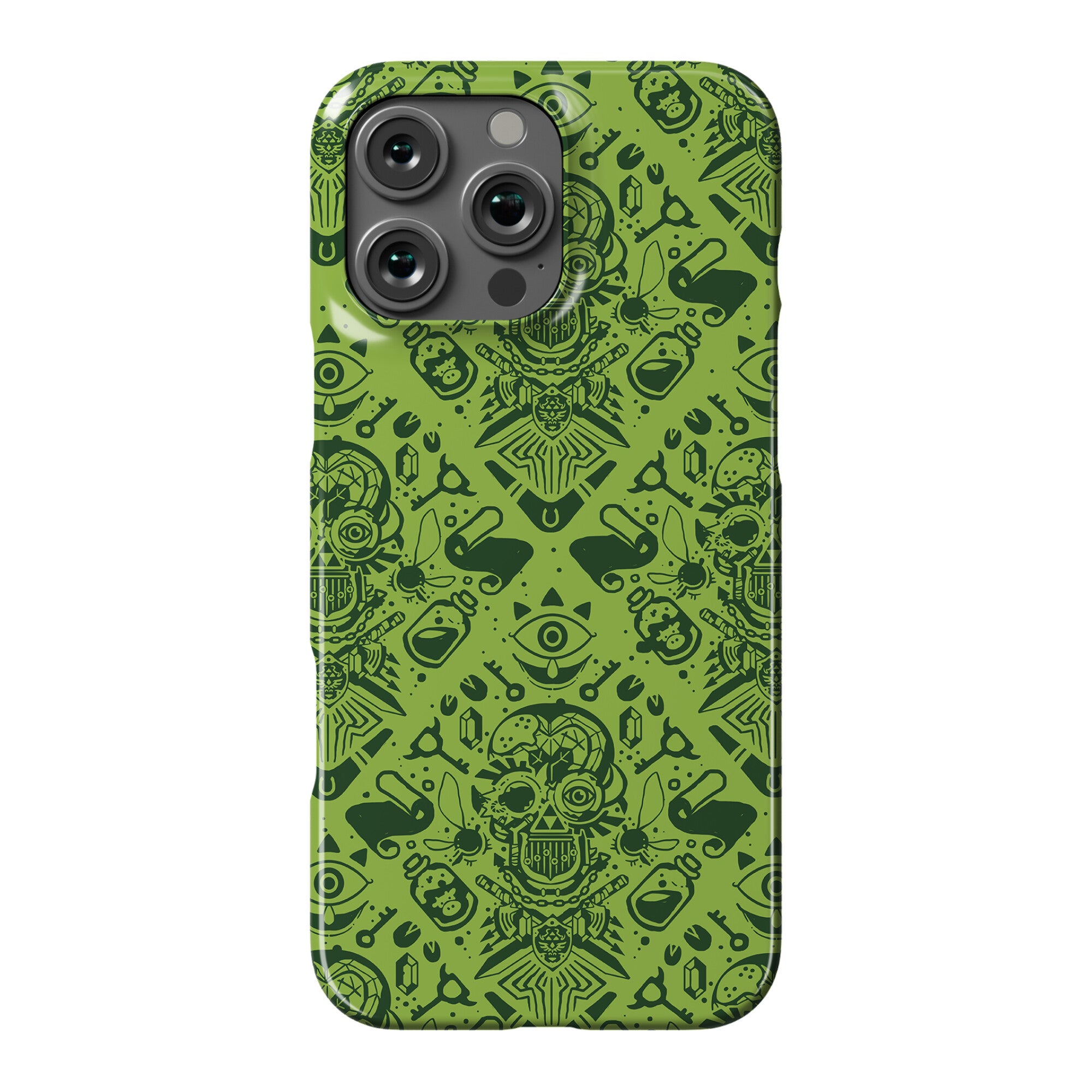 Legend Of Zelda Equip Pattern Phone Case