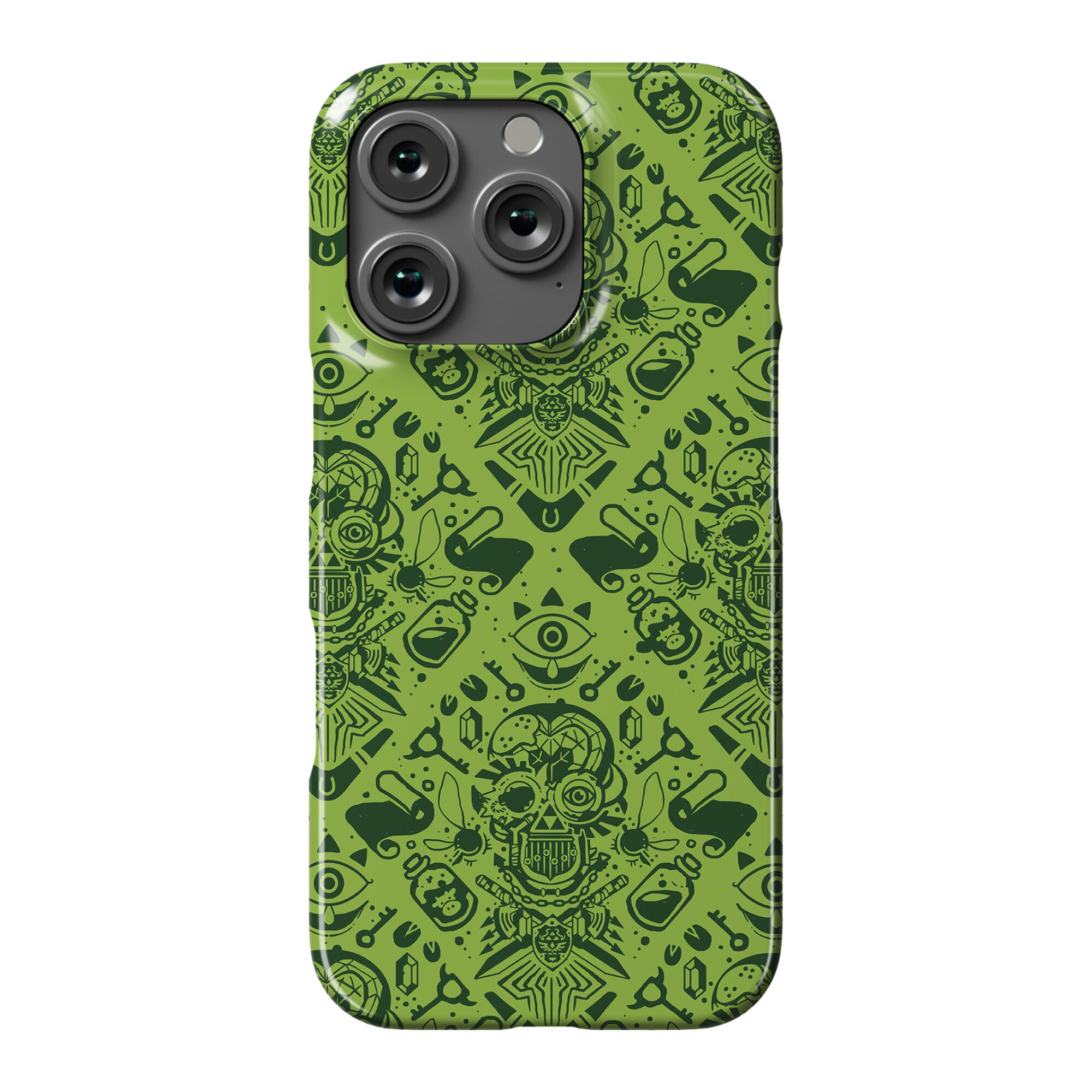 Legend Of Zelda Equip Pattern Phone Case