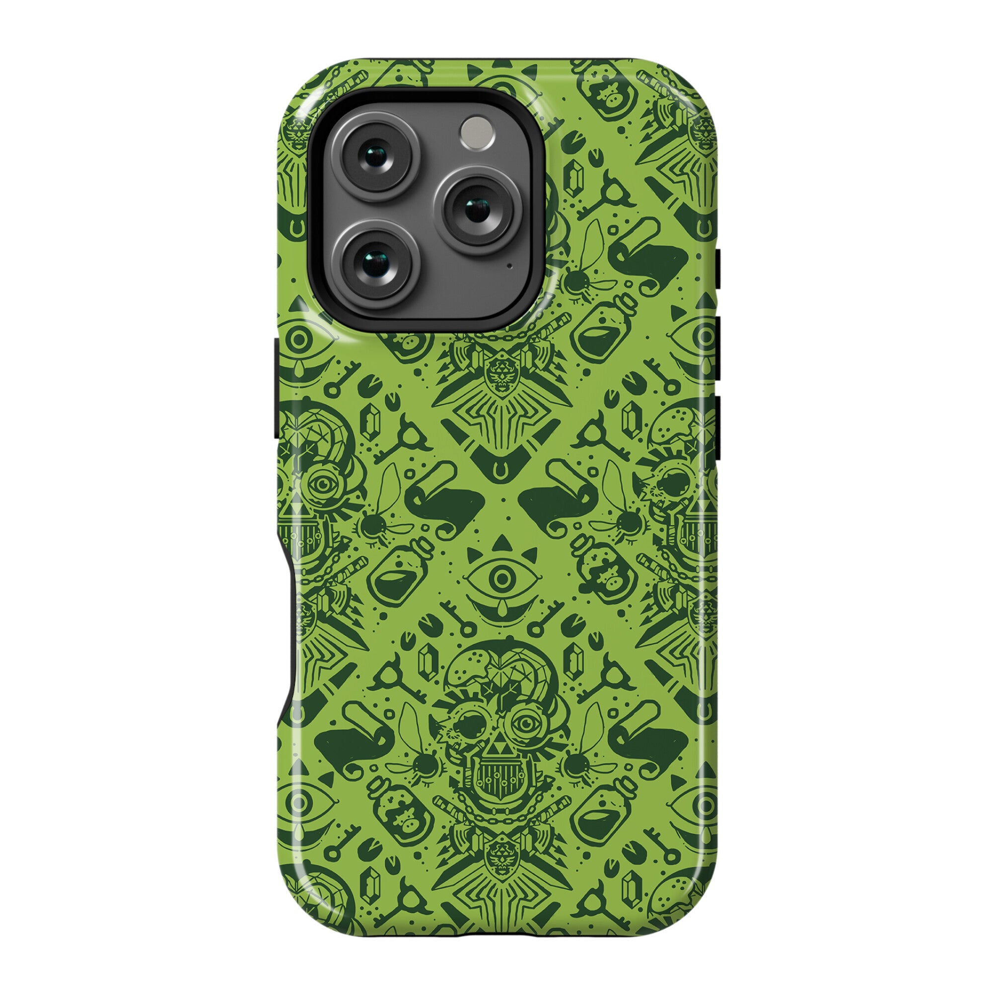 Legend Of Zelda Equip Pattern Phone Case