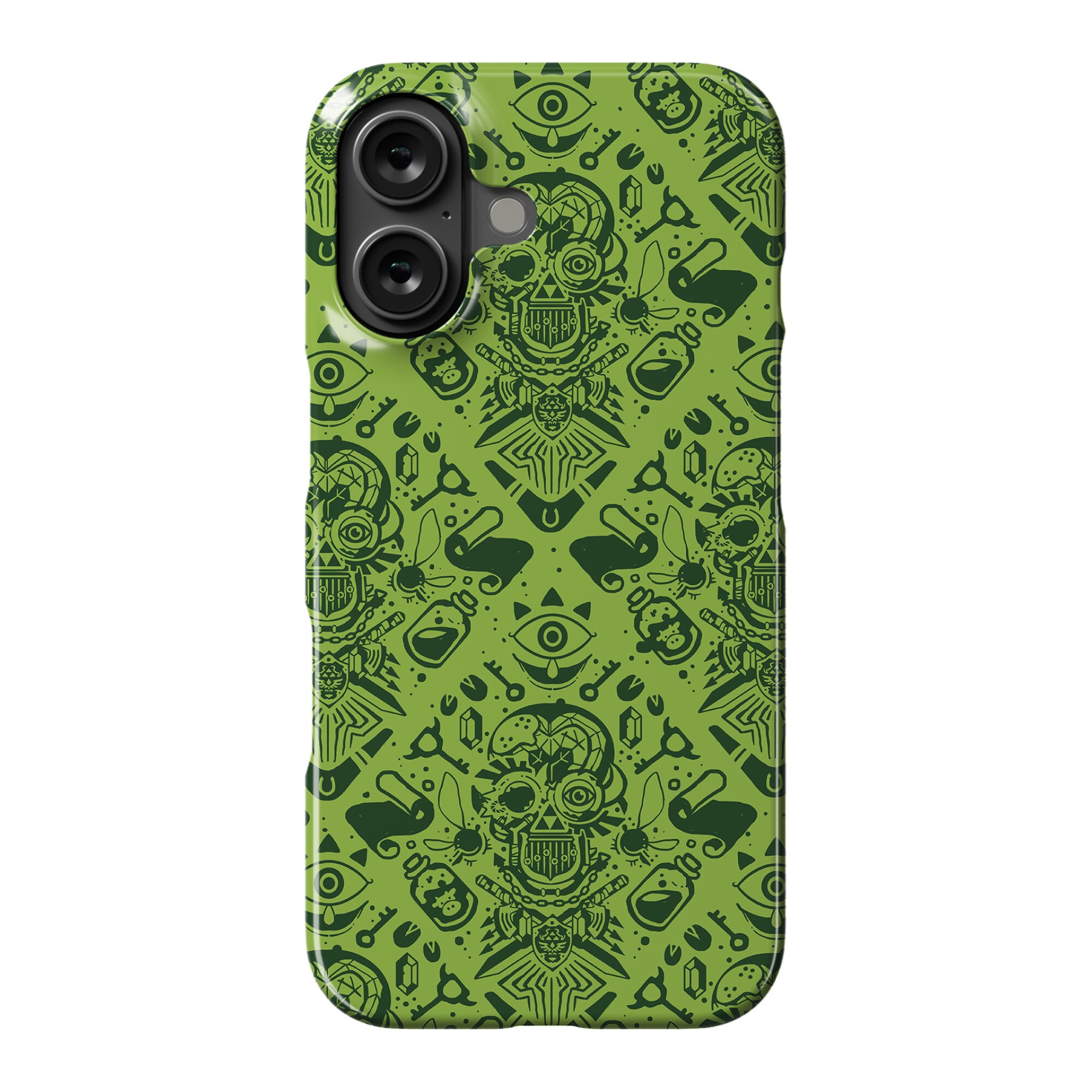 Legend Of Zelda Equip Pattern Phone Case