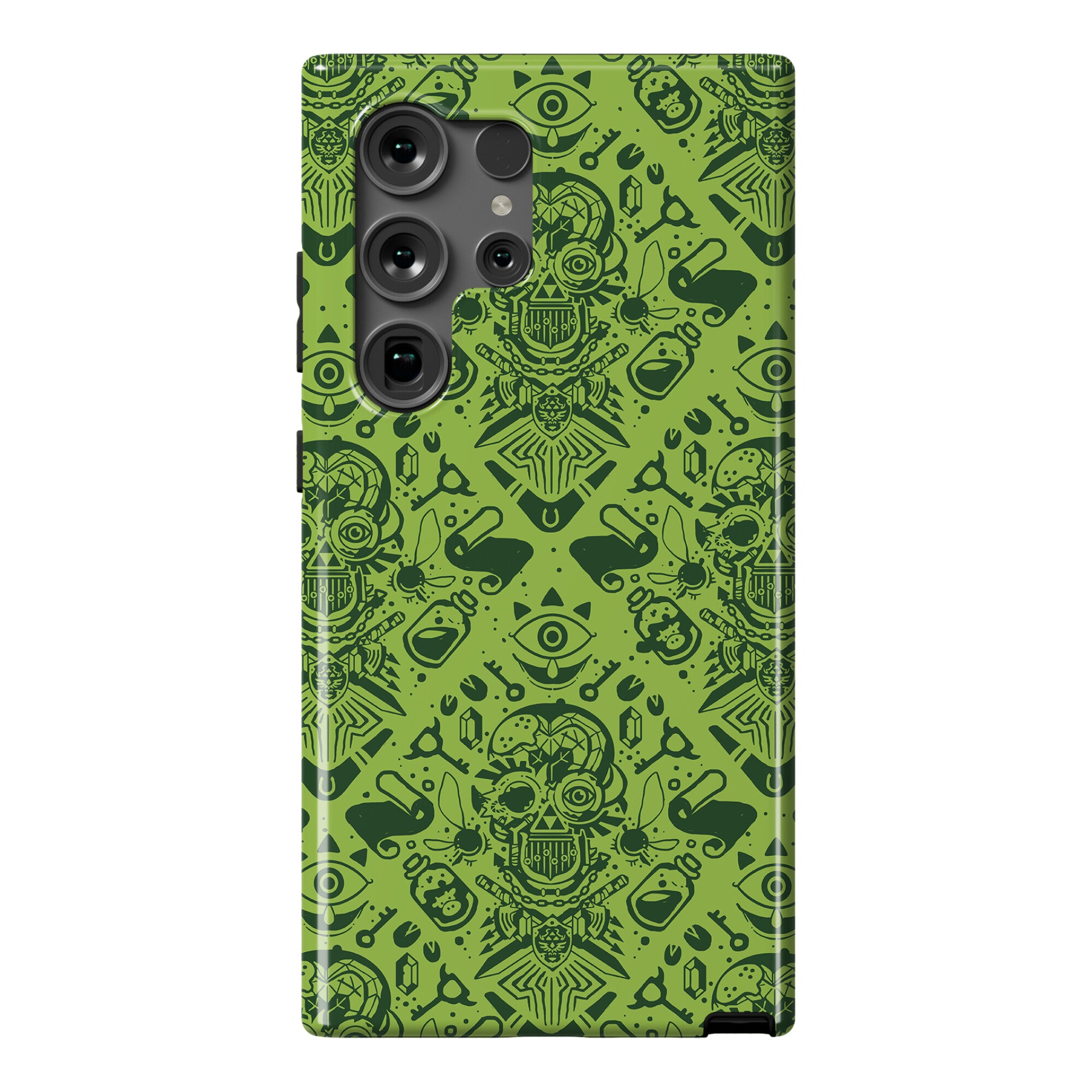 Legend Of Zelda Equip Pattern Phone Case