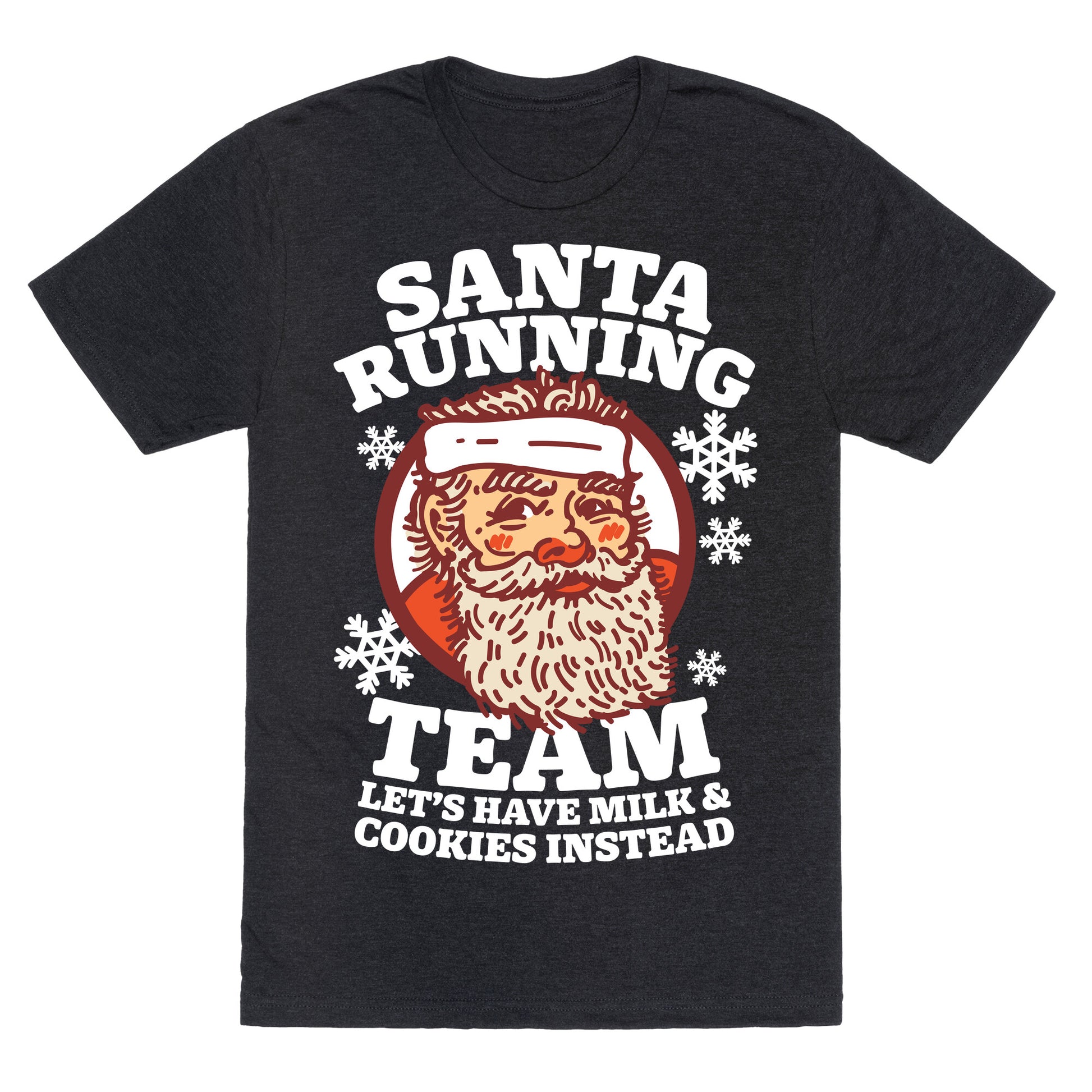 Santa Running Team Unisex Triblend Tee