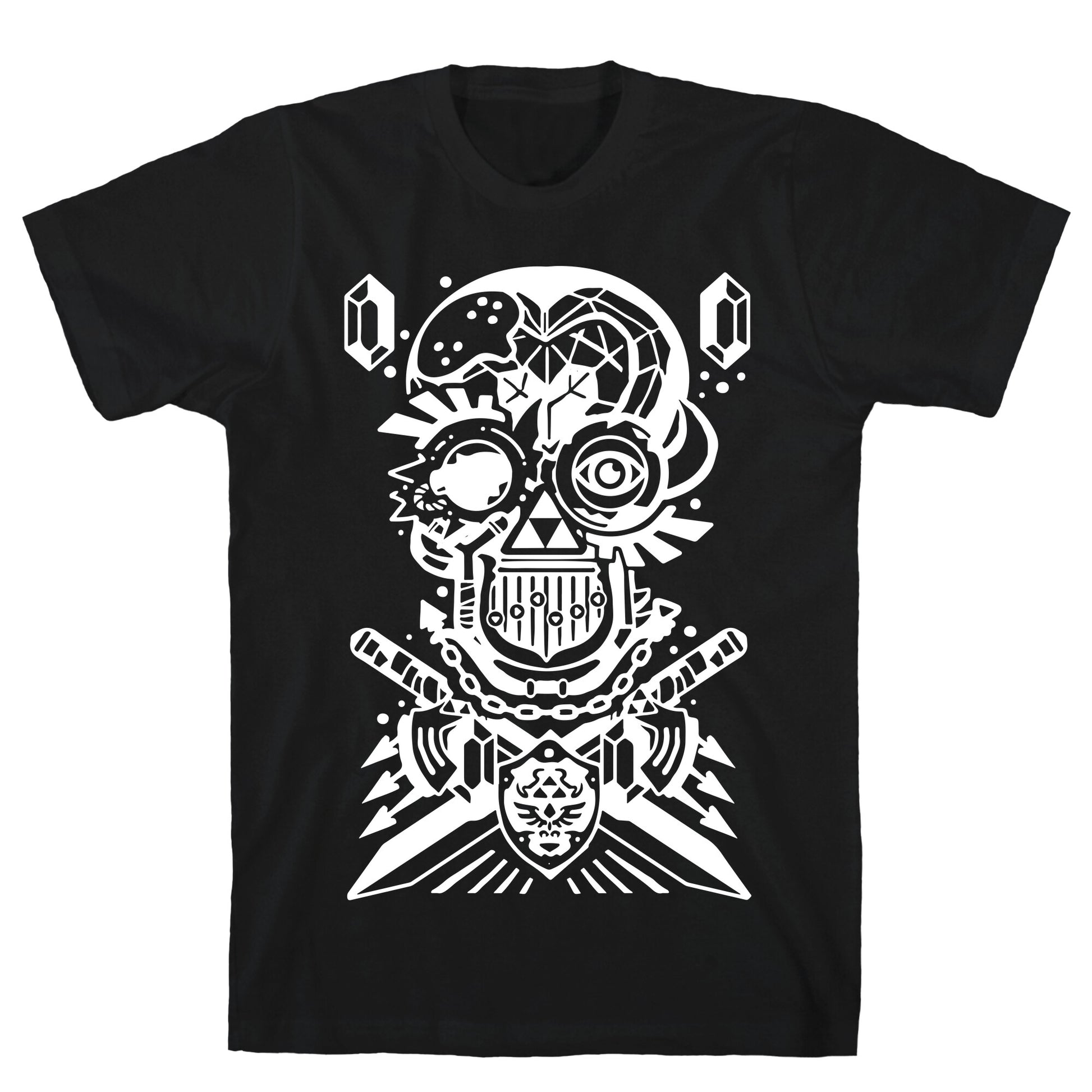 Legend Of Zelda skull T-Shirt
