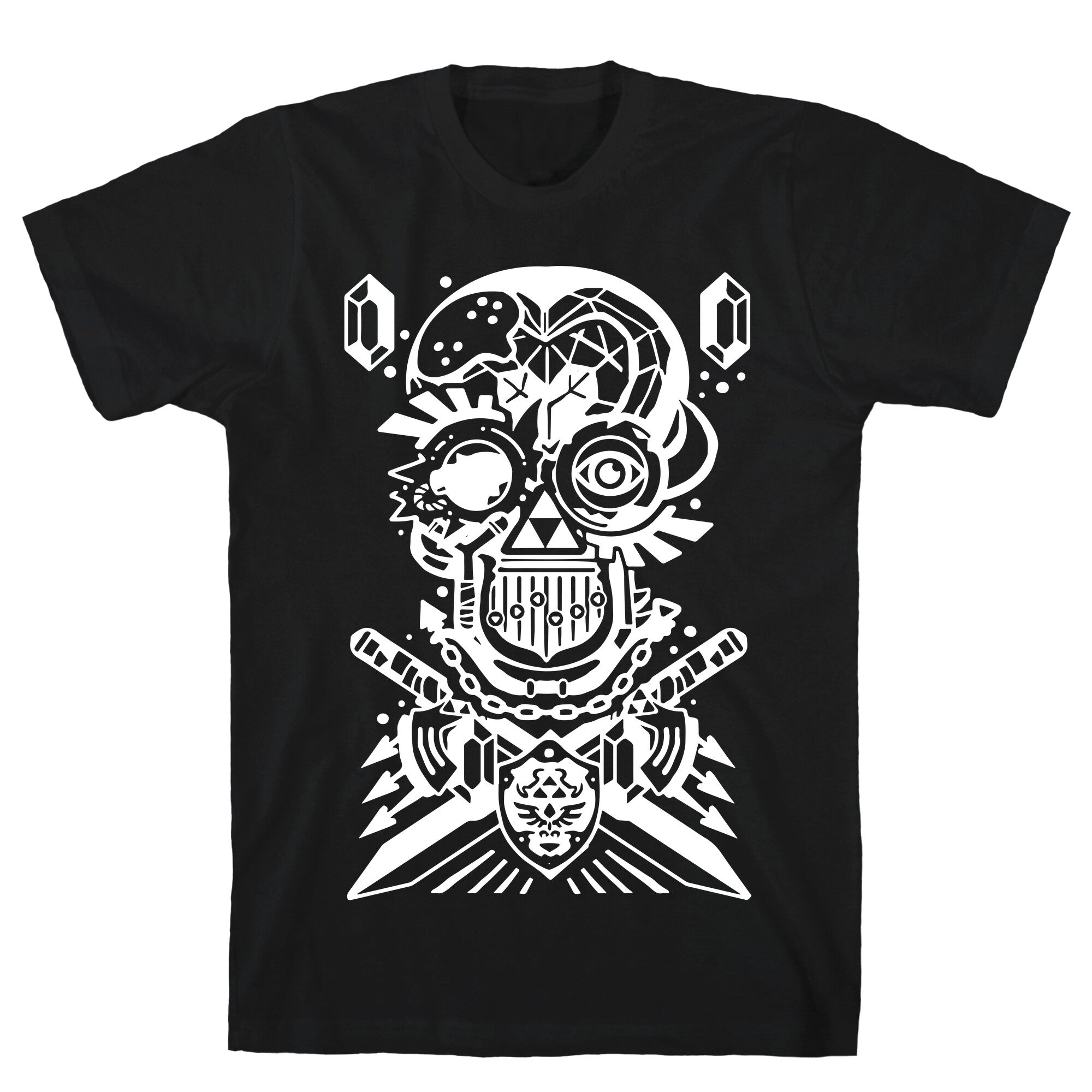 Legend Of Zelda skull T-Shirt