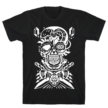 Legend Of Zelda skull T-Shirt