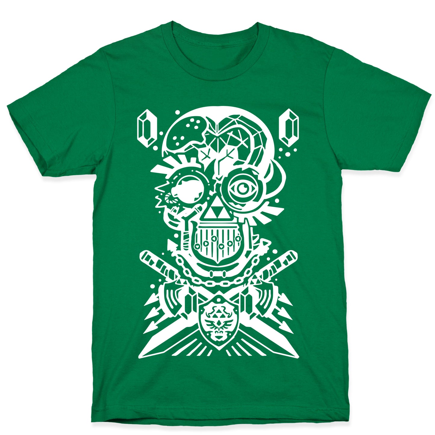 Legend Of Zelda skull T-Shirt