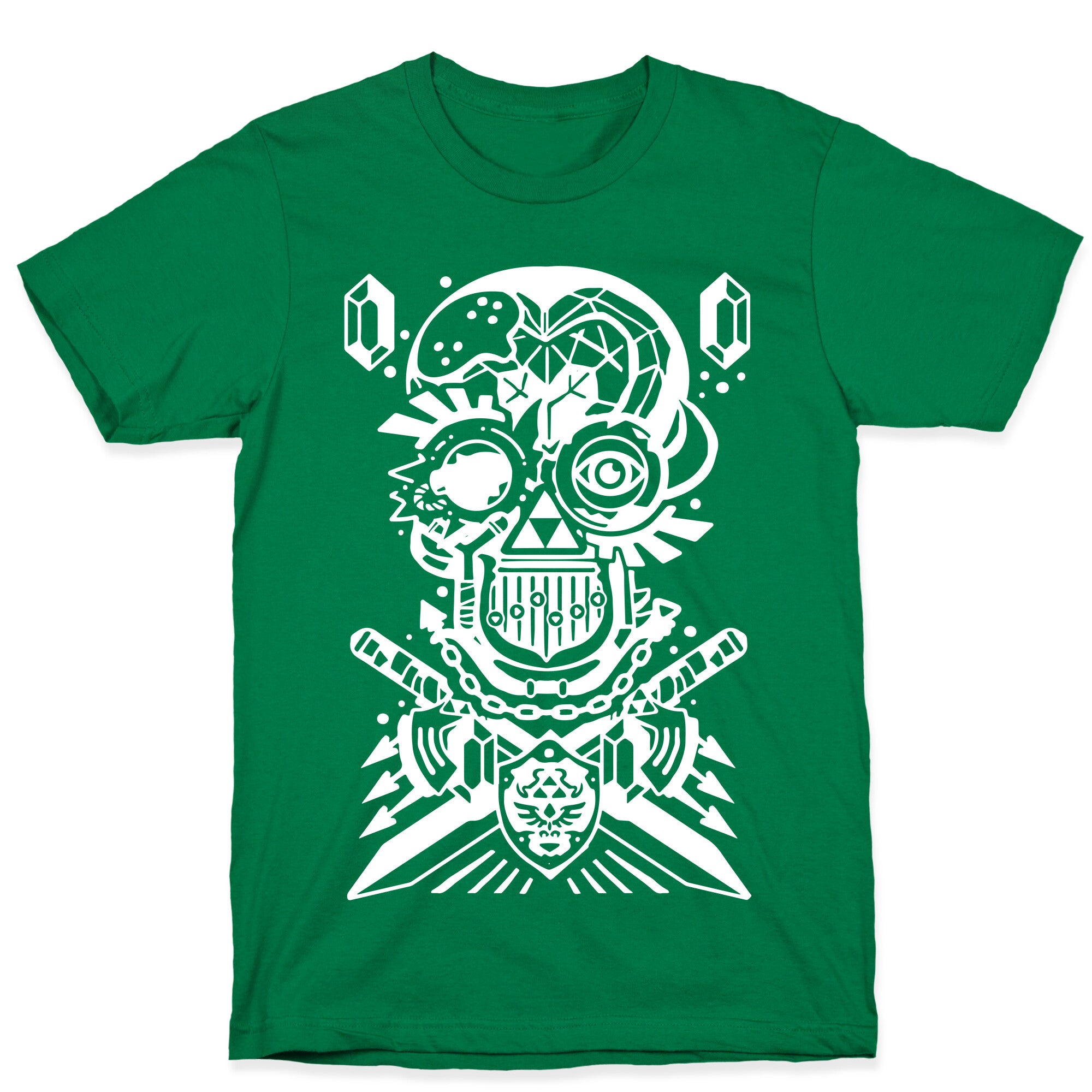 Legend Of Zelda skull T-Shirt