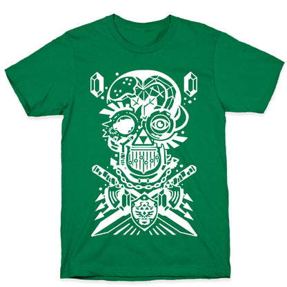 Legend Of Zelda skull T-Shirt