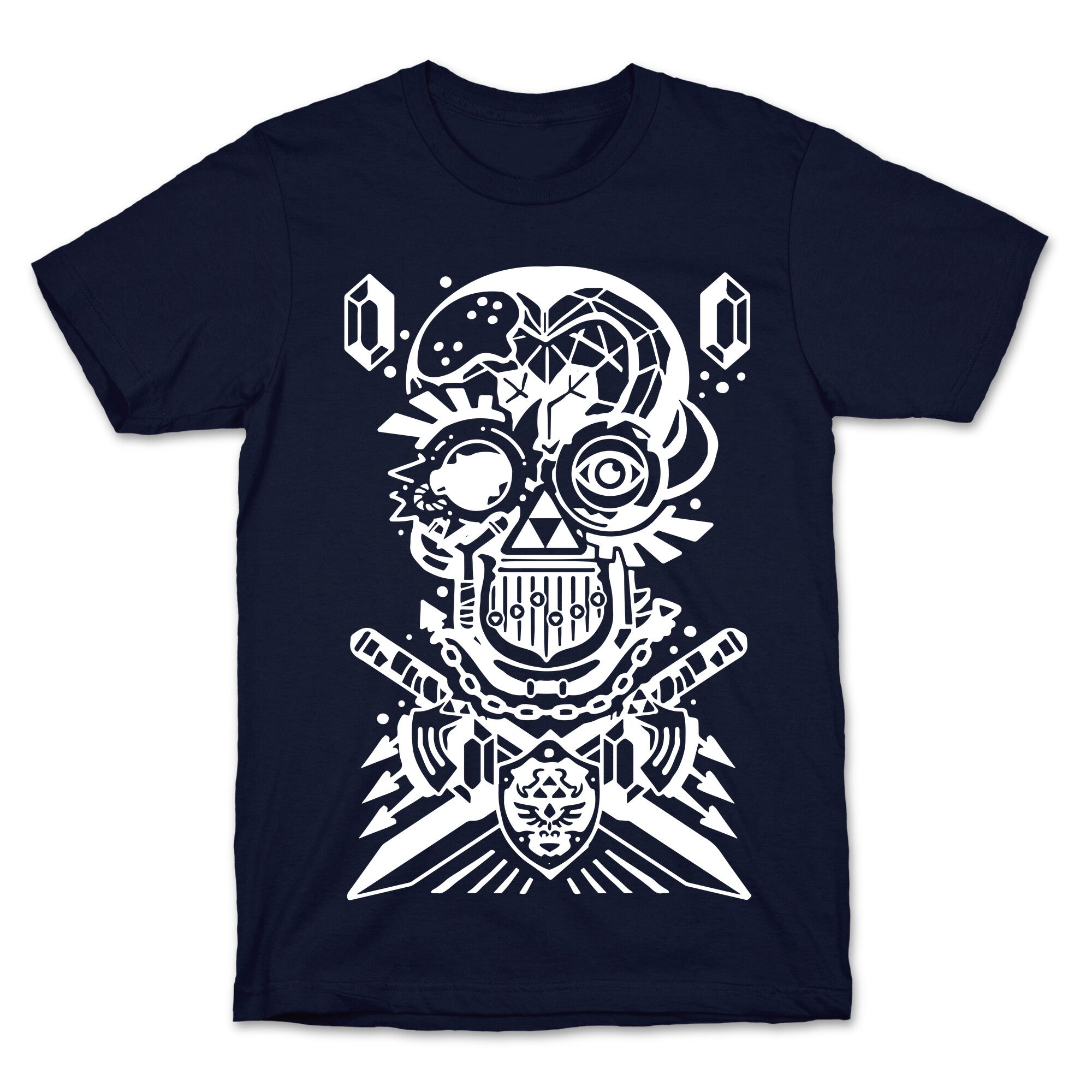 Legend Of Zelda skull T-Shirt
