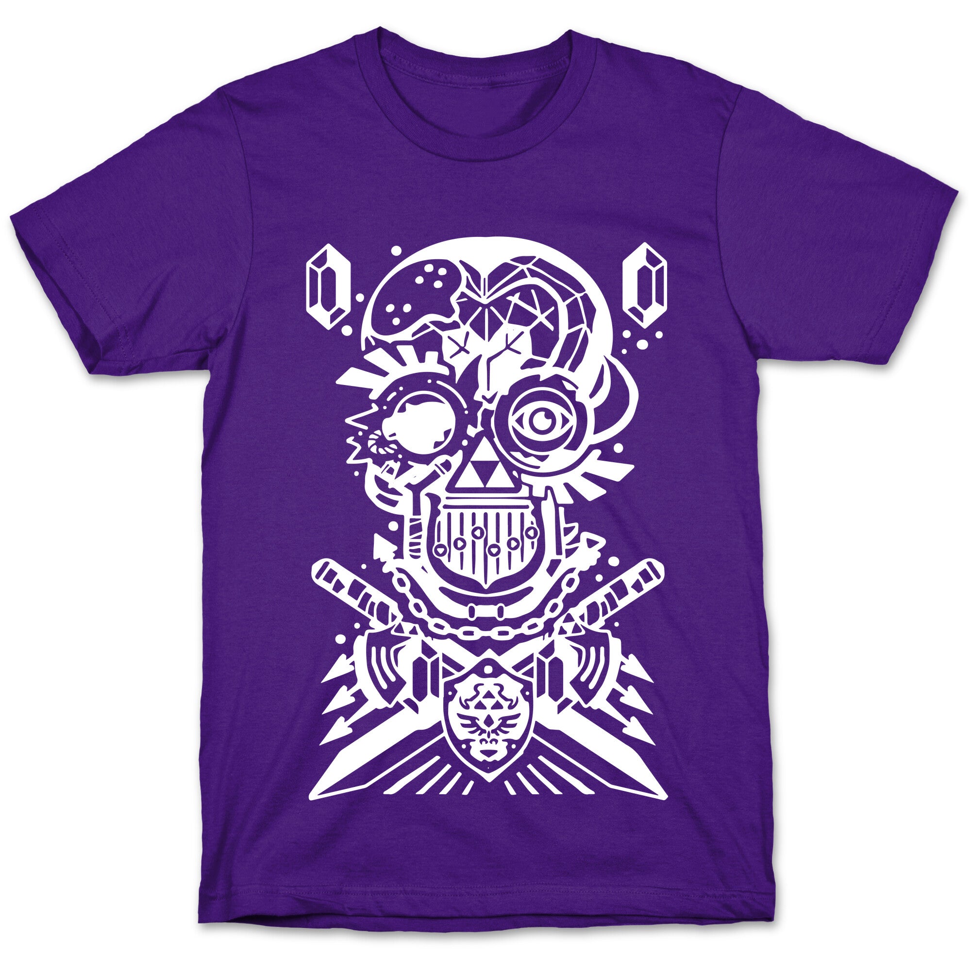 Legend Of Zelda skull T-Shirt