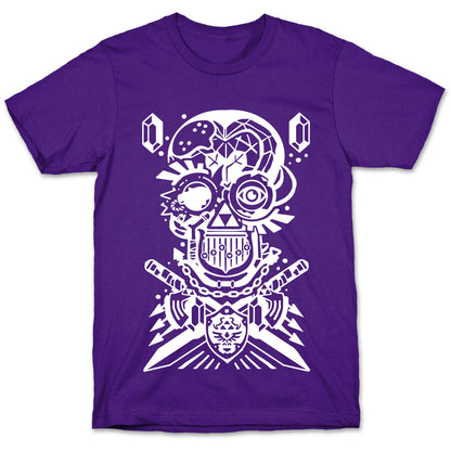 Legend Of Zelda skull T-Shirt