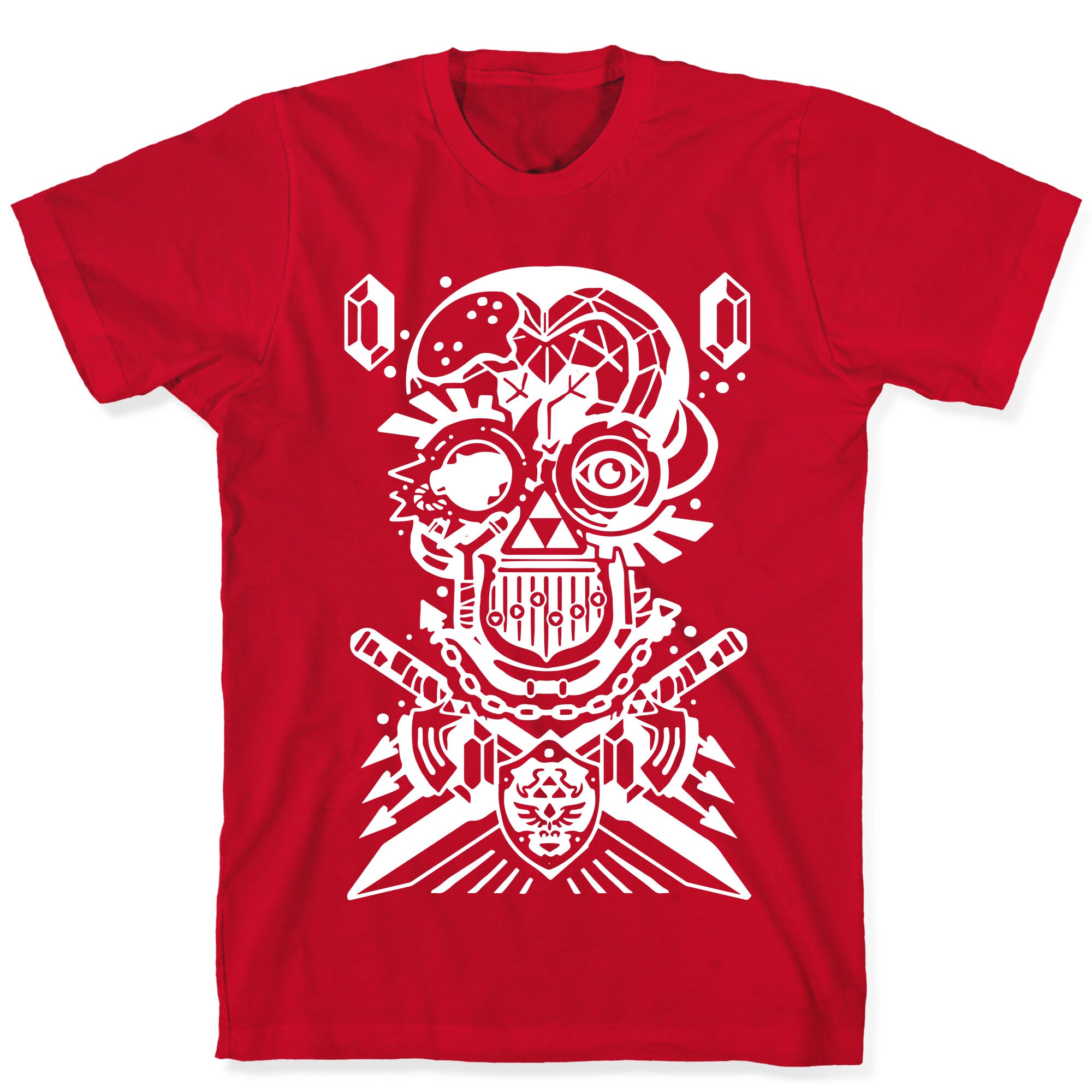 Legend Of Zelda skull T-Shirt