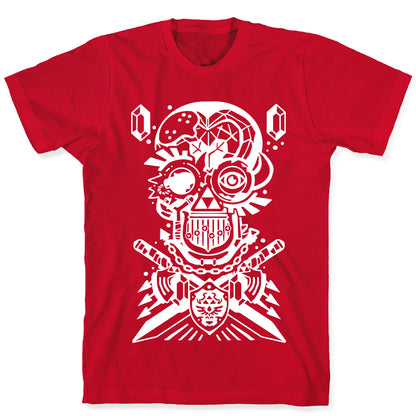 Legend Of Zelda skull T-Shirt