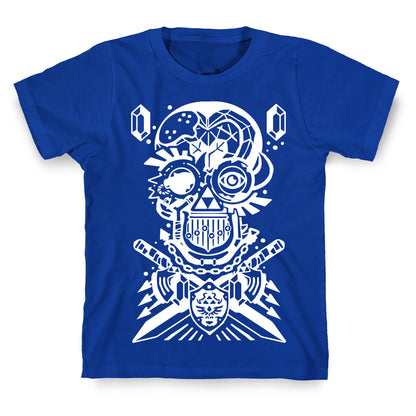 Legend Of Zelda skull T-Shirt