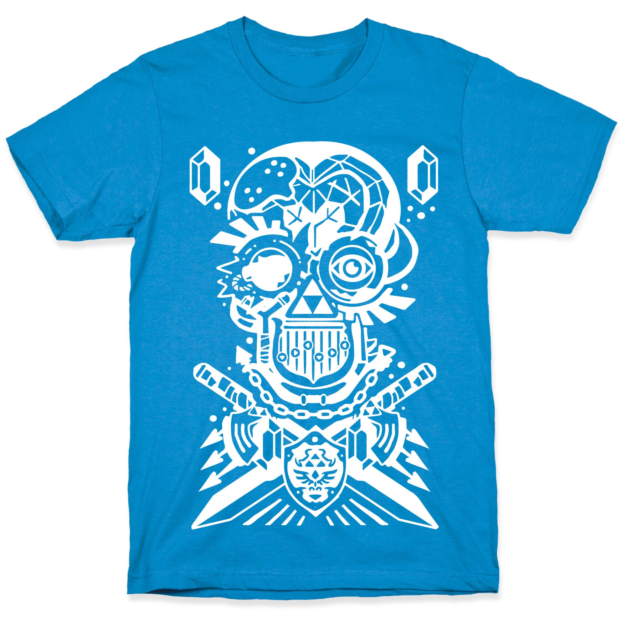 Legend Of Zelda skull T-Shirt