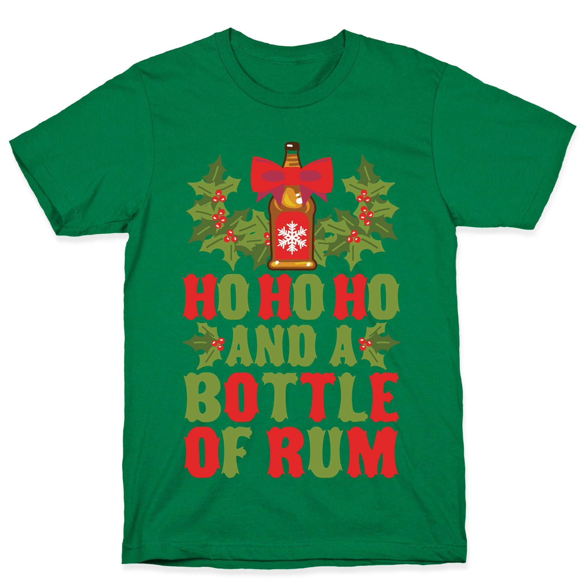 Ho Ho Ho And A Bottle Of Rum T-Shirt