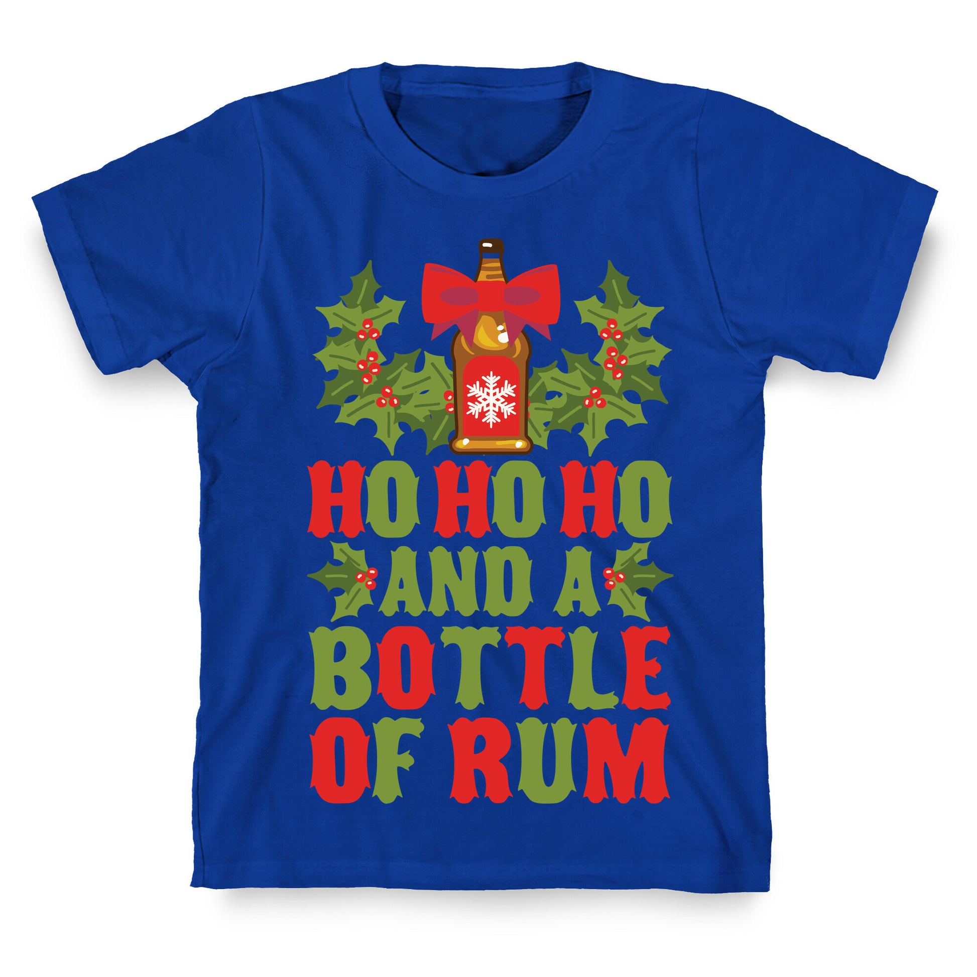 Ho Ho Ho And A Bottle Of Rum T-Shirt