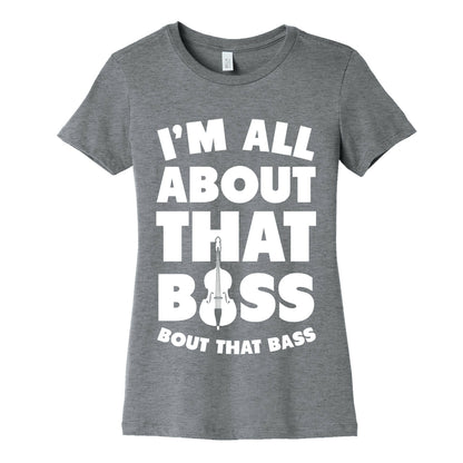 I'm All About That Bass (Orchestra) Women's Cotton Tee