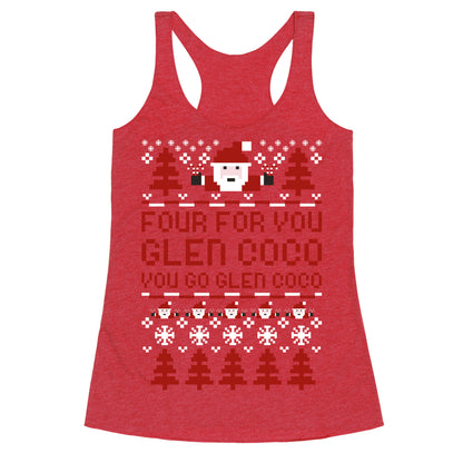 Ugly Sweater Glen Coco Racerback Tank