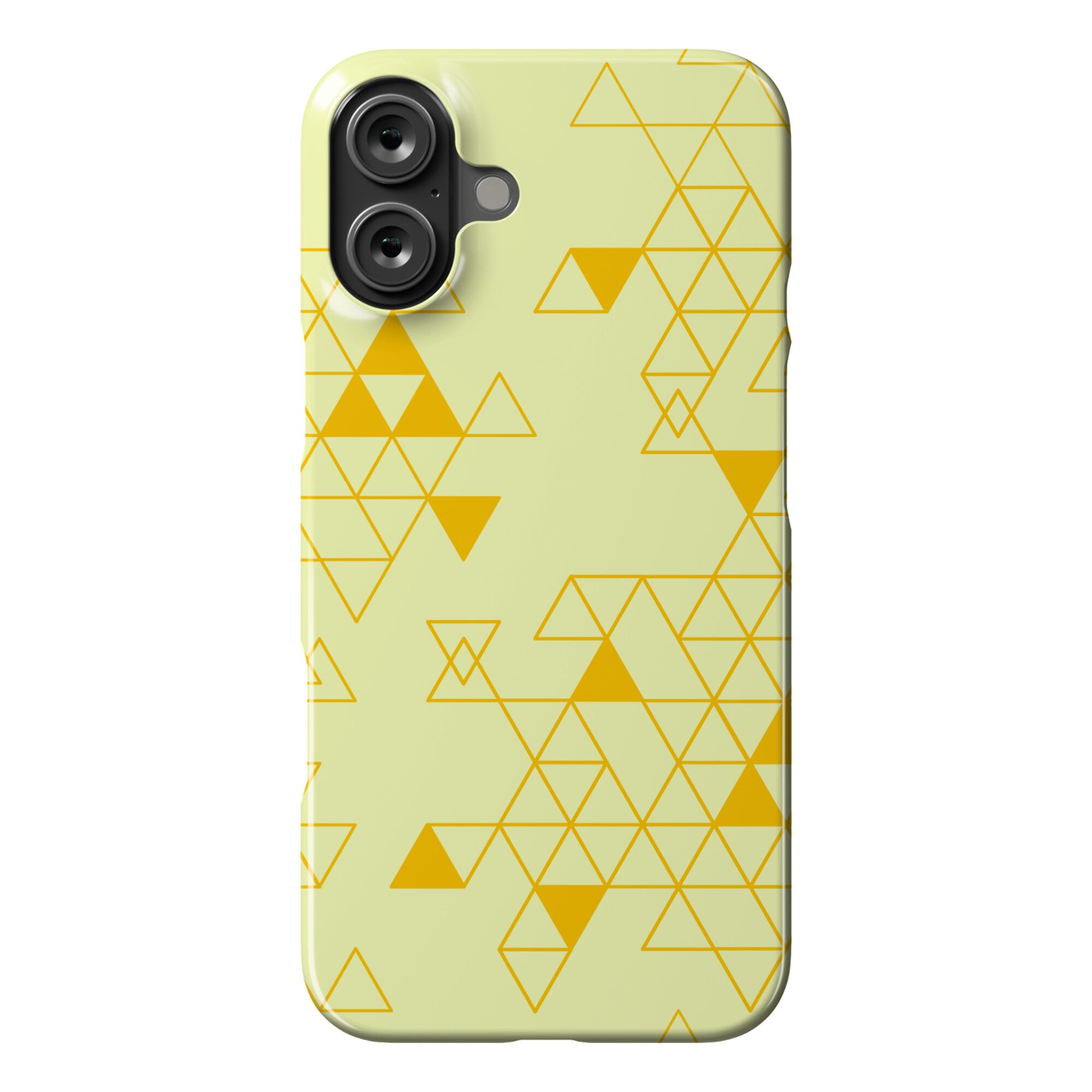 Geometric Triforce Pattern Phone Case