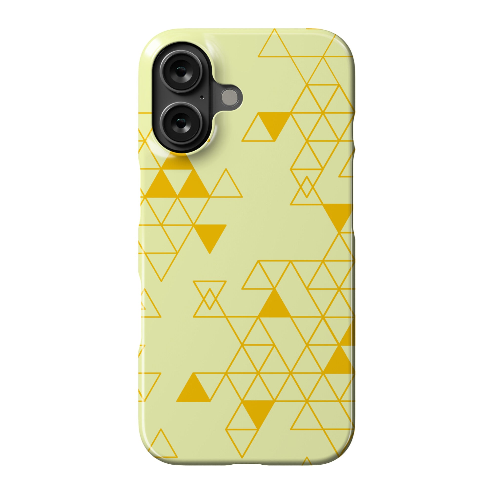 Geometric Triforce Pattern Phone Case