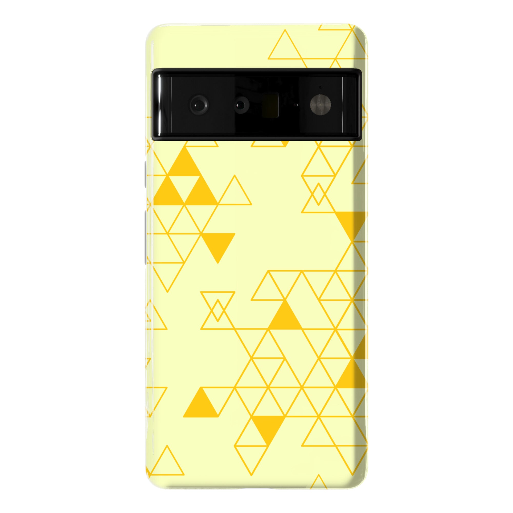 Geometric Triforce Pattern Phone Case