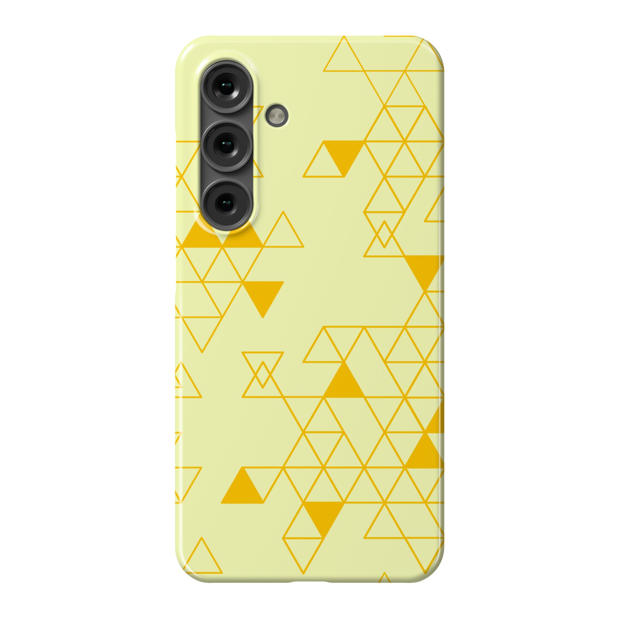 Geometric Triforce Pattern Phone Case
