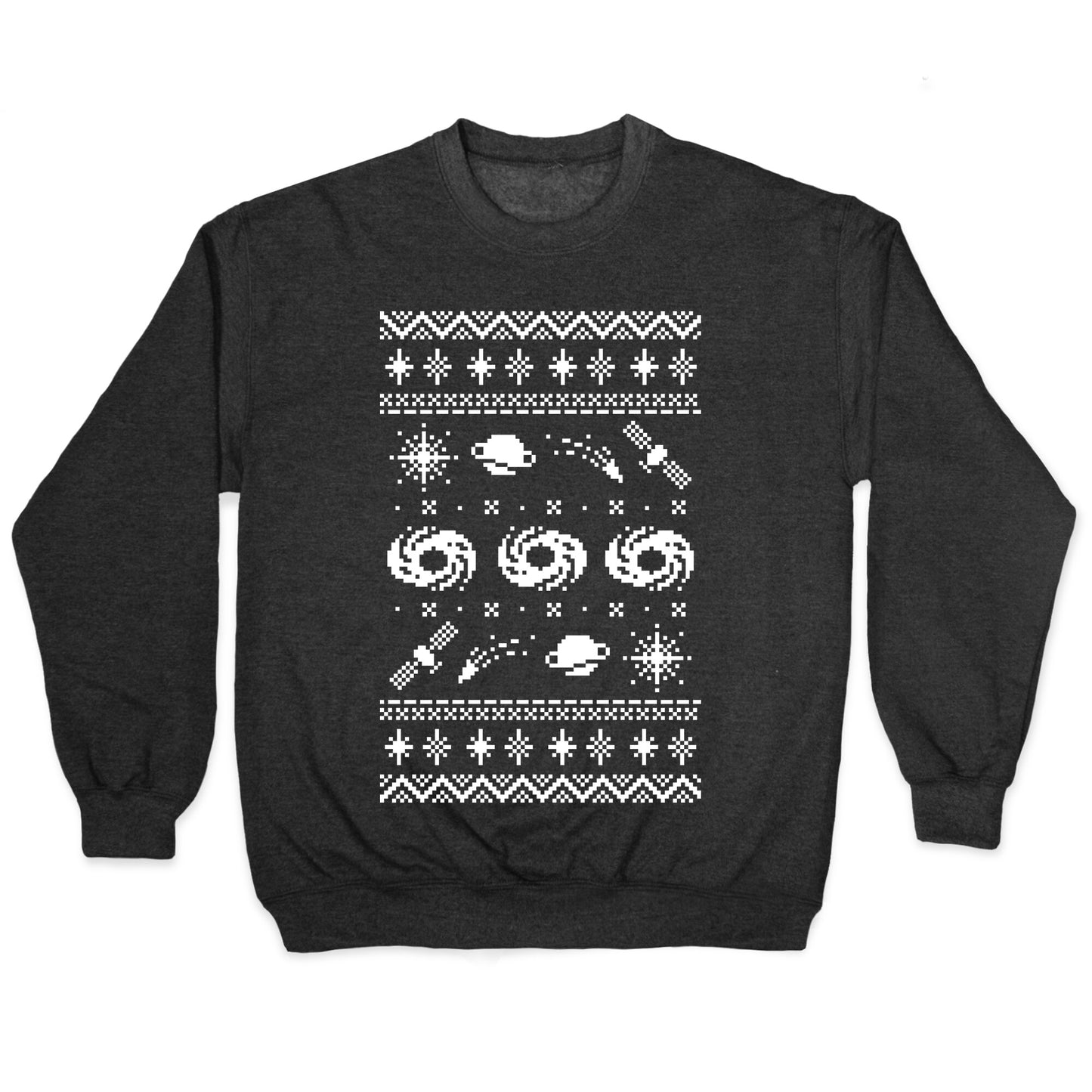 Interstellar Christmas Sweater Pattern Crewneck Sweatshirt