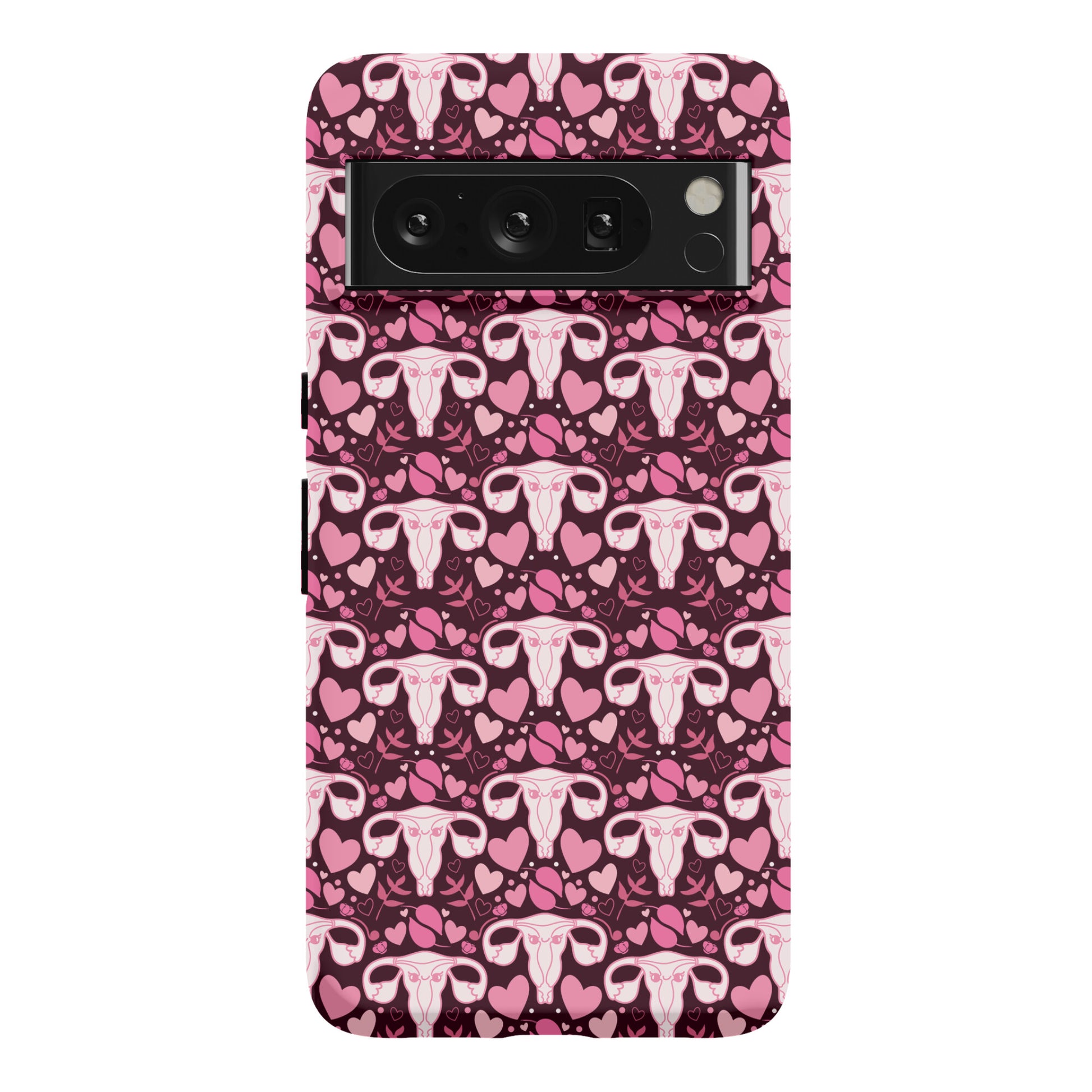 Uterus Pattern Phone Case
