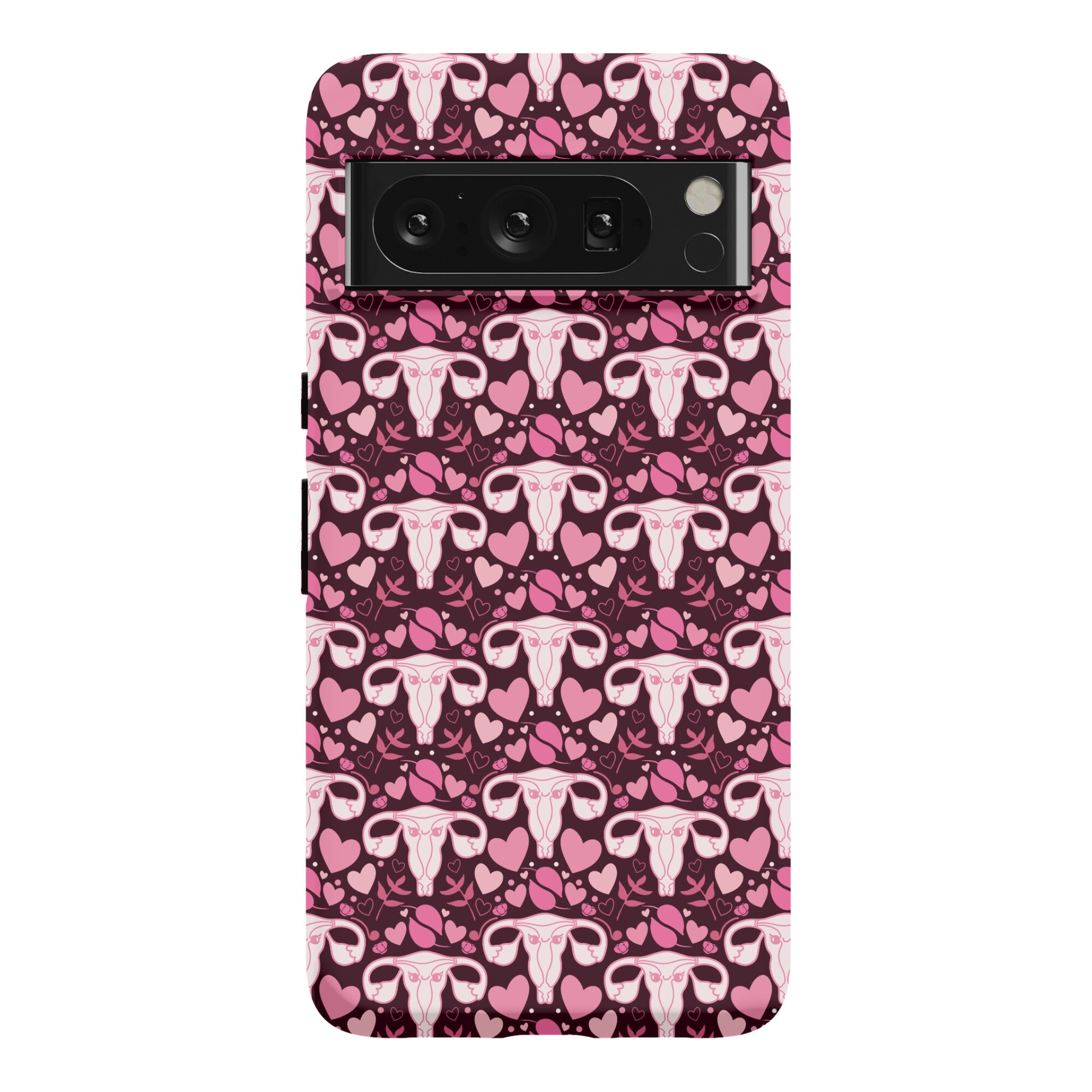 Uterus Pattern Phone Case