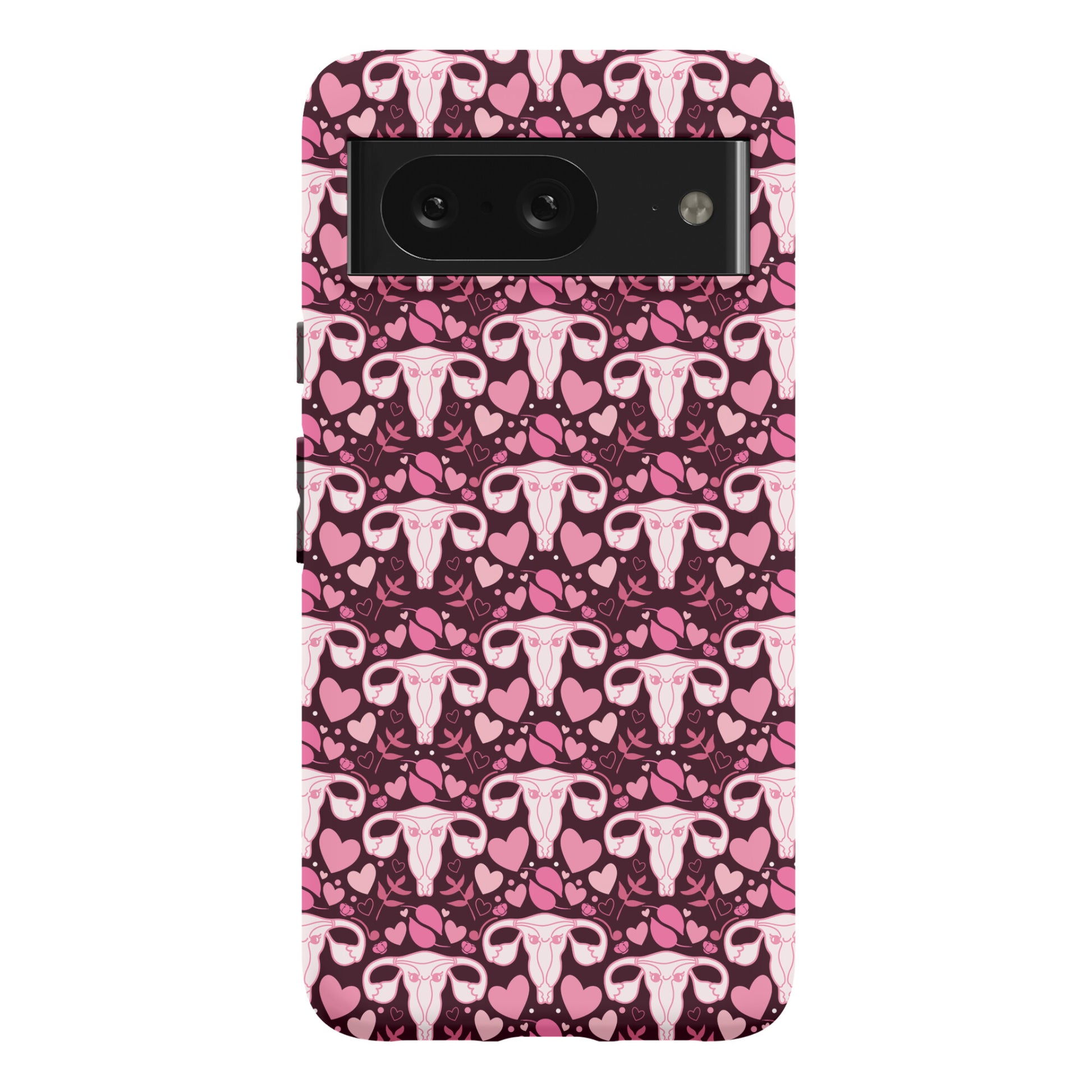 Uterus Pattern Phone Case