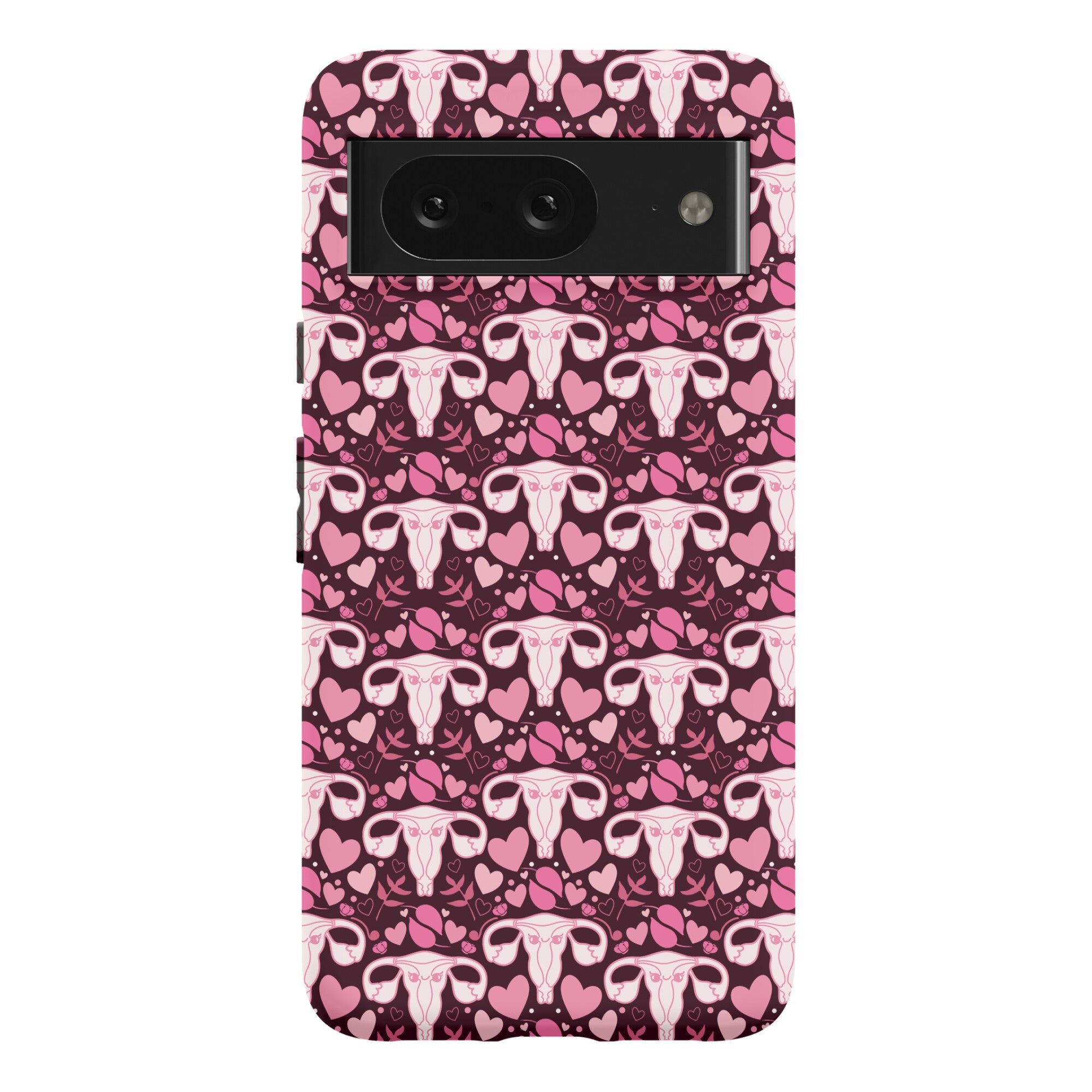 Uterus Pattern Phone Case